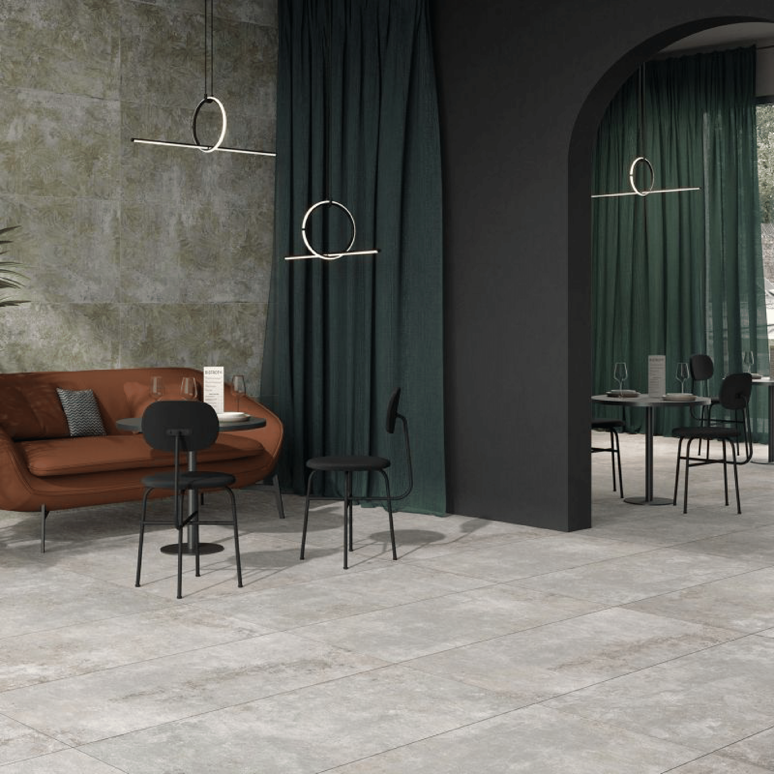 Abk Group Industrie Ceramiche Rettificato 60x120 Cm "Ghost" Sage