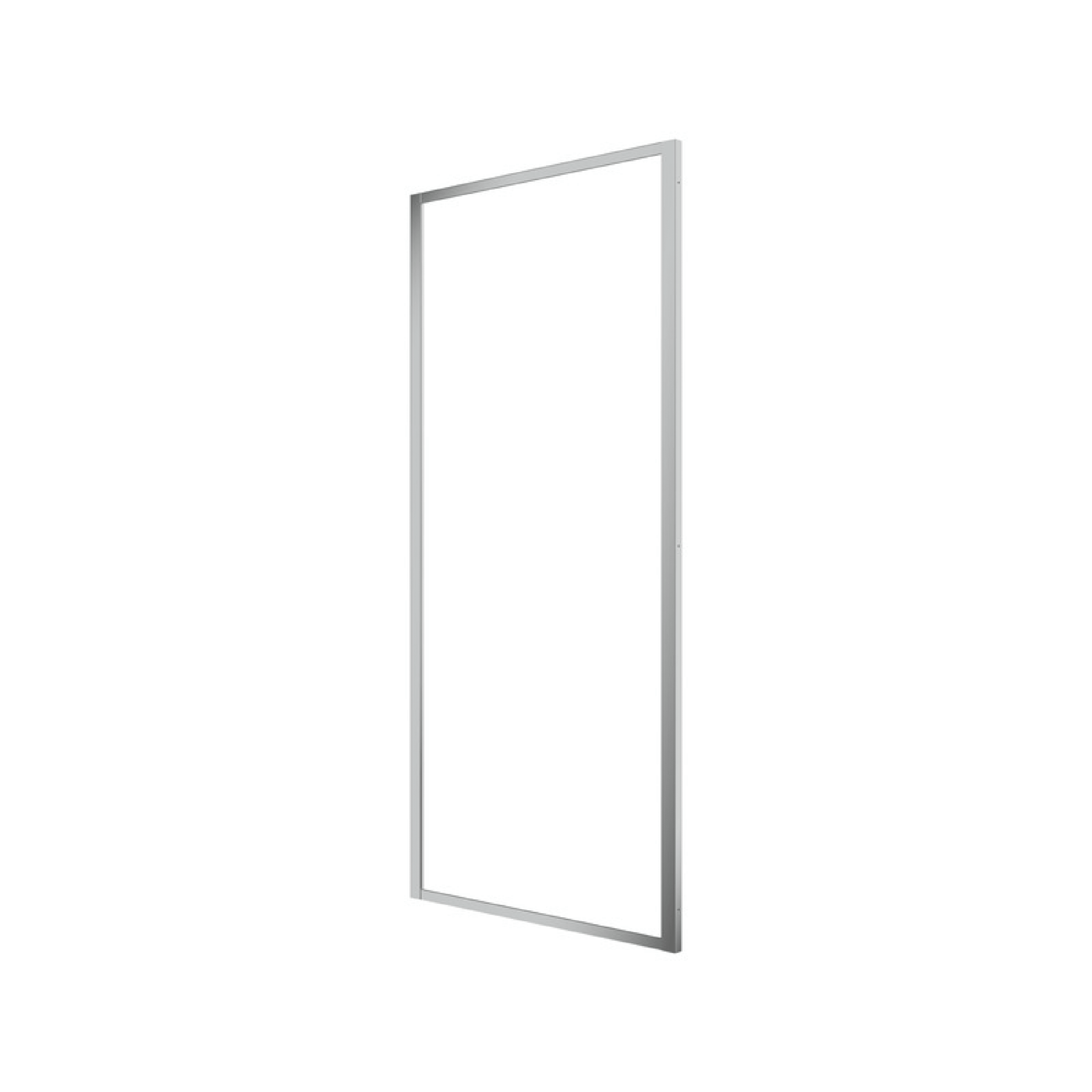 Parete Fissa Per Box Doccia Angolare 90 Cm Ercos "Gold" Cromo Lucido/Vetro Trasparente - Dabicasa
