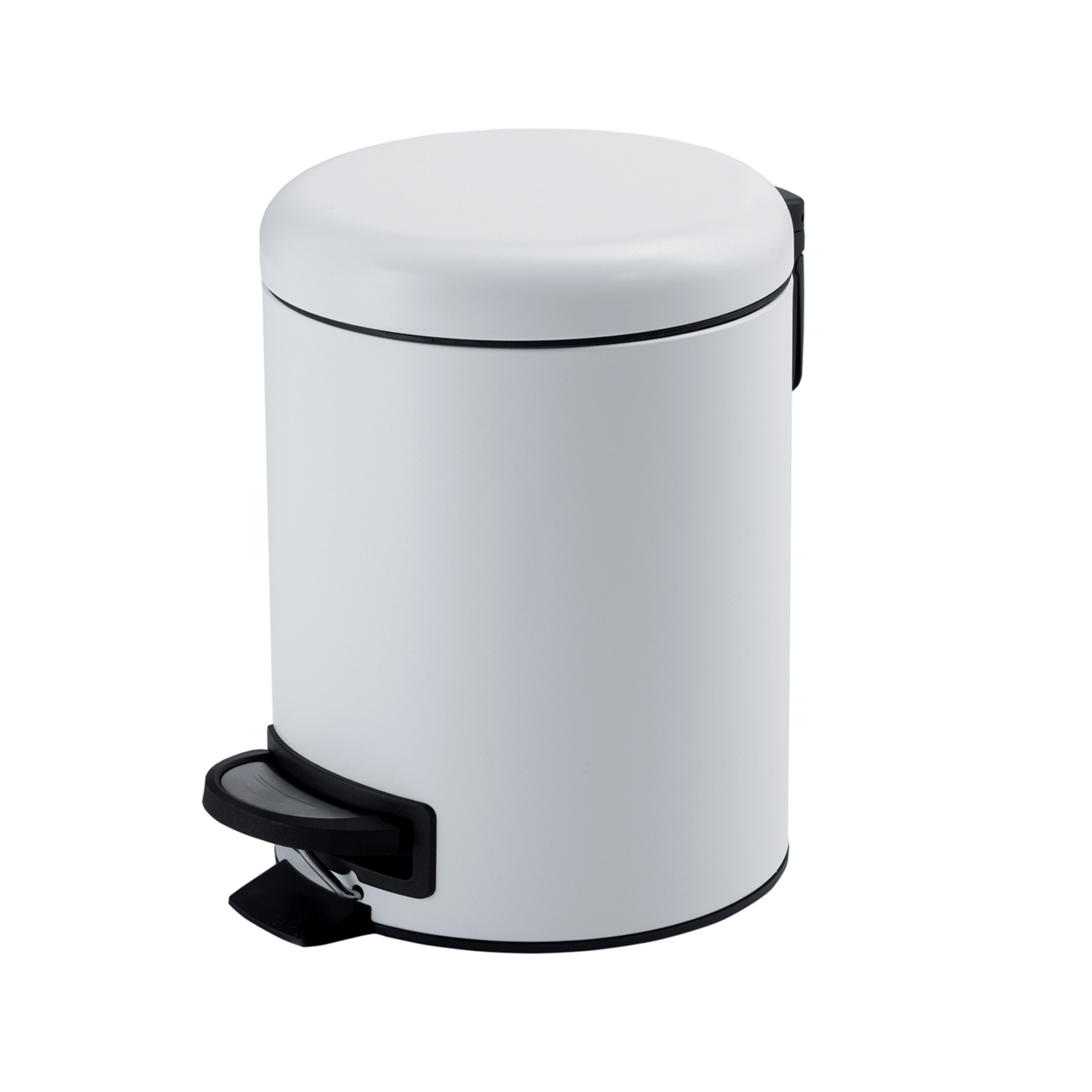 Pattumiera Bagno Con Pedale 3 Lt Gedy "Potty" Bianco Opaco - Dabicasa