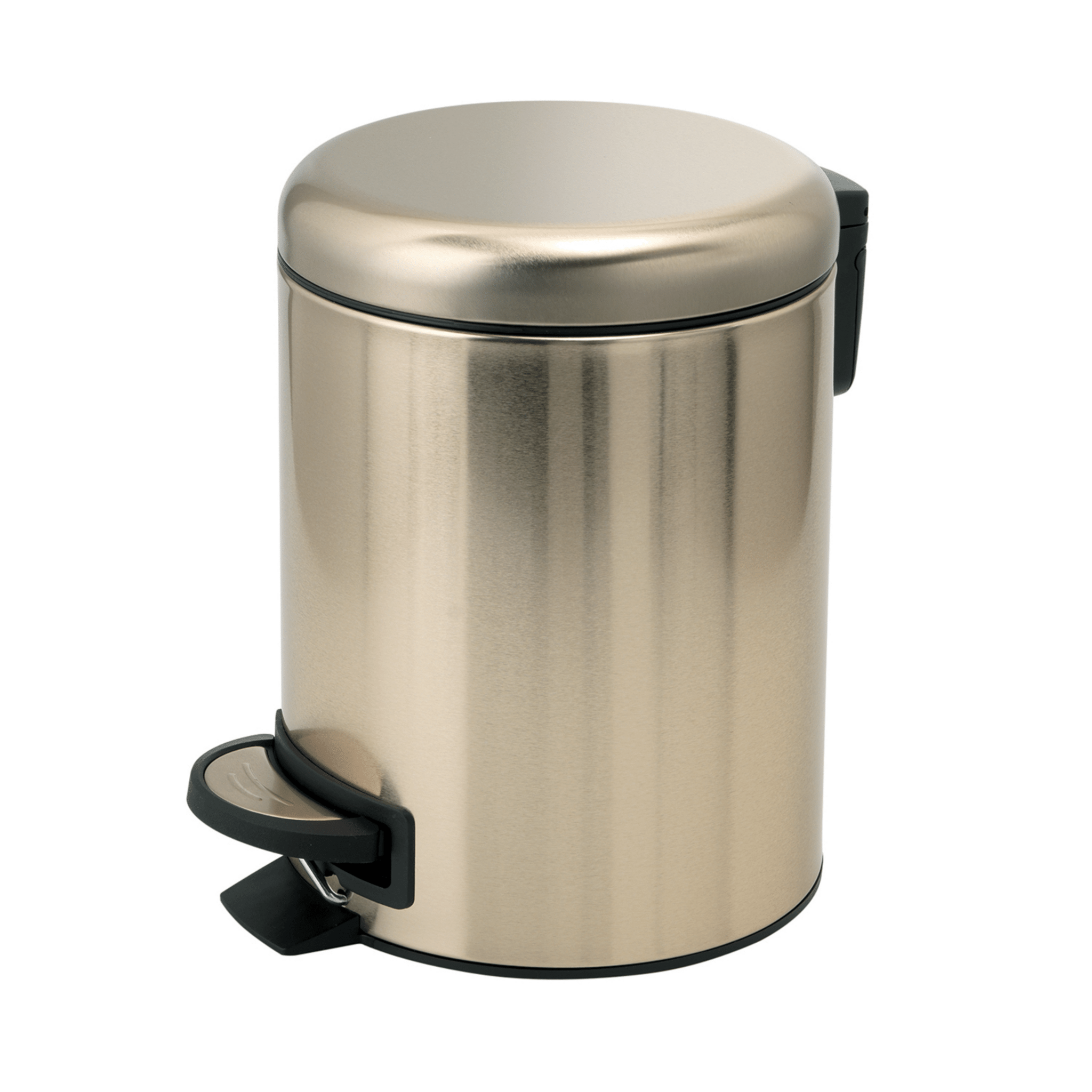Pattumiera Bagno Con Pedale 3 Lt Gedy "Potty" Oro Opaco - Dabicasa