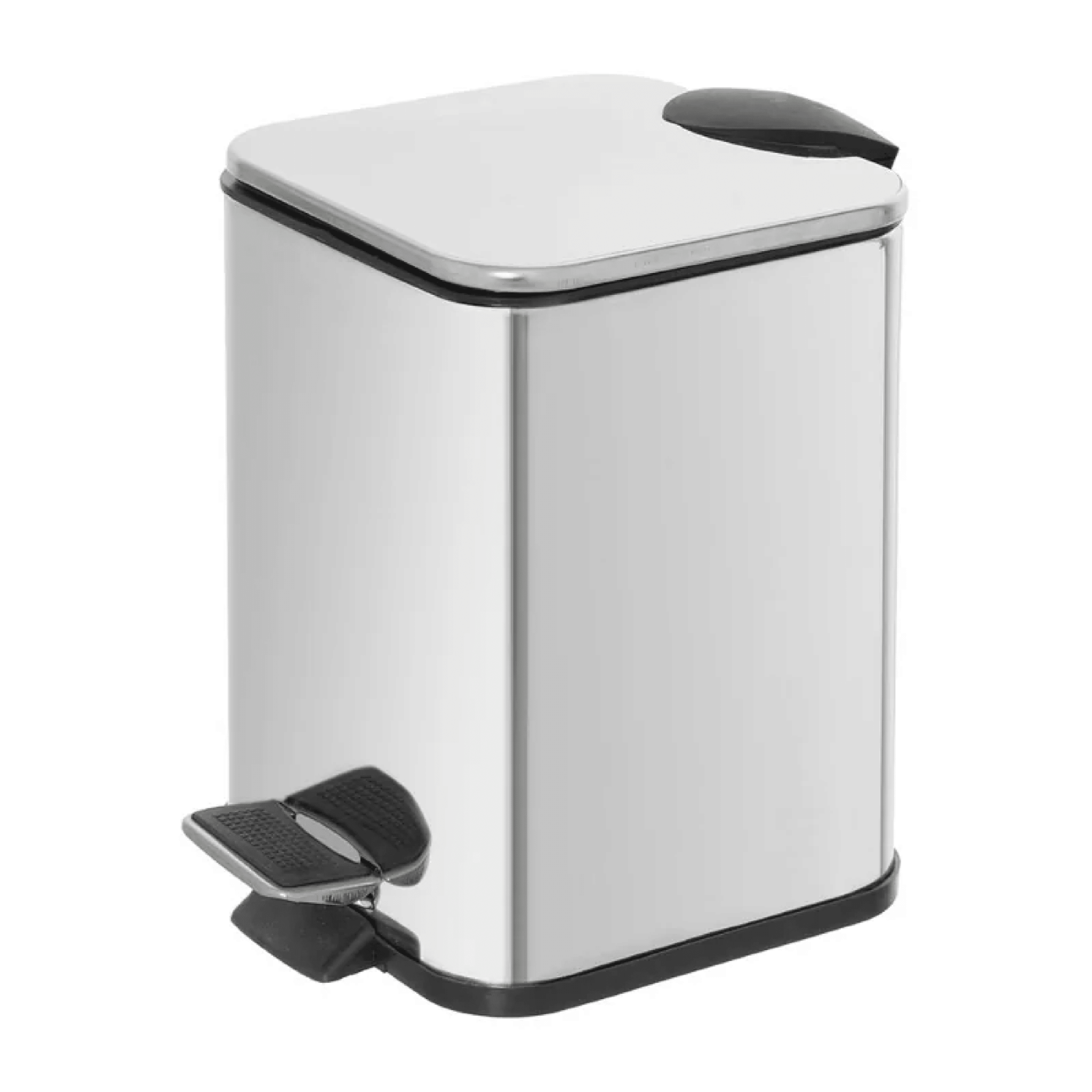 Pattumiera Bagno Con Pedale 3L Feridras Cromo Lucido - Dabicasa