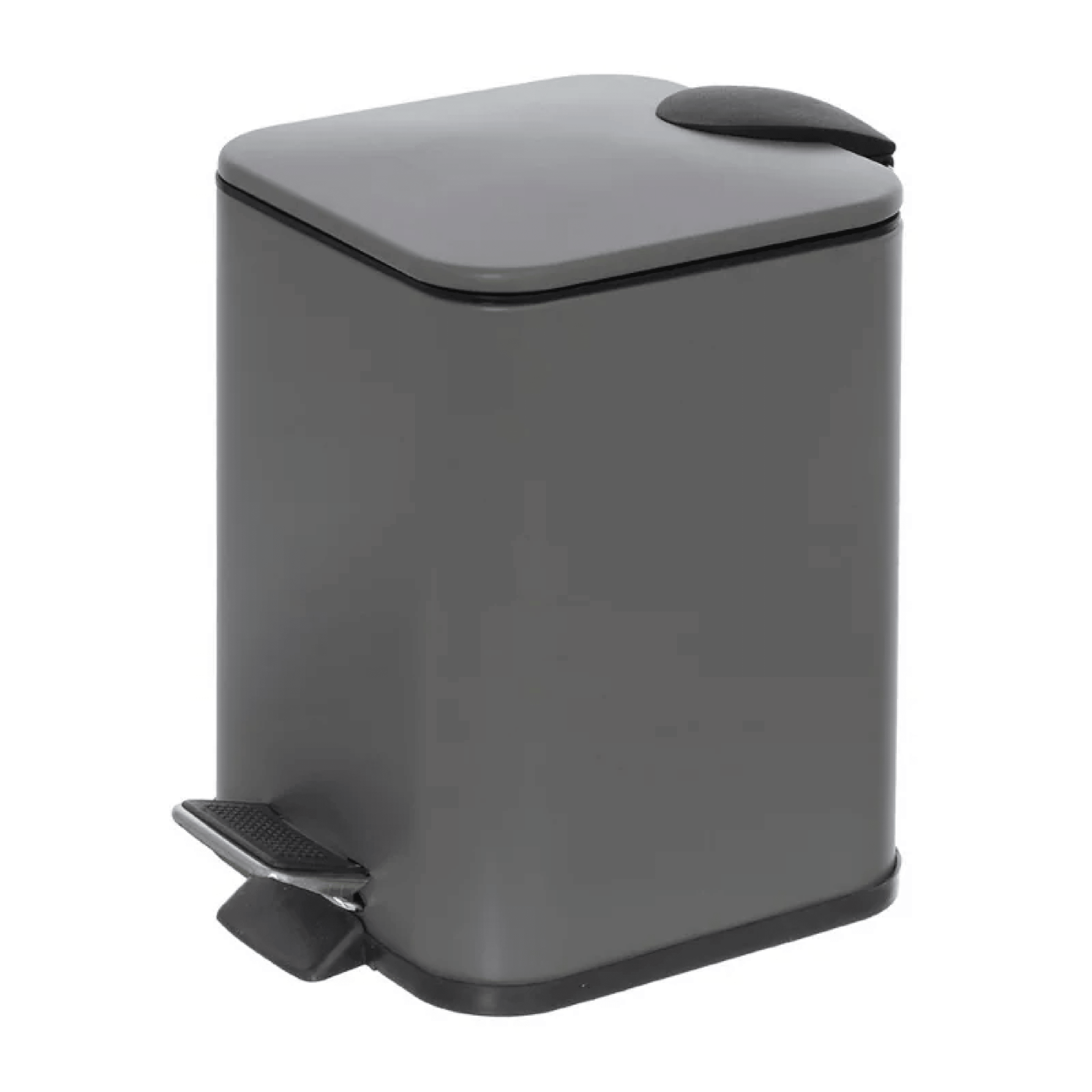 Pattumiera Bagno Con Pedale 3L Feridras Grigio - Dabicasa