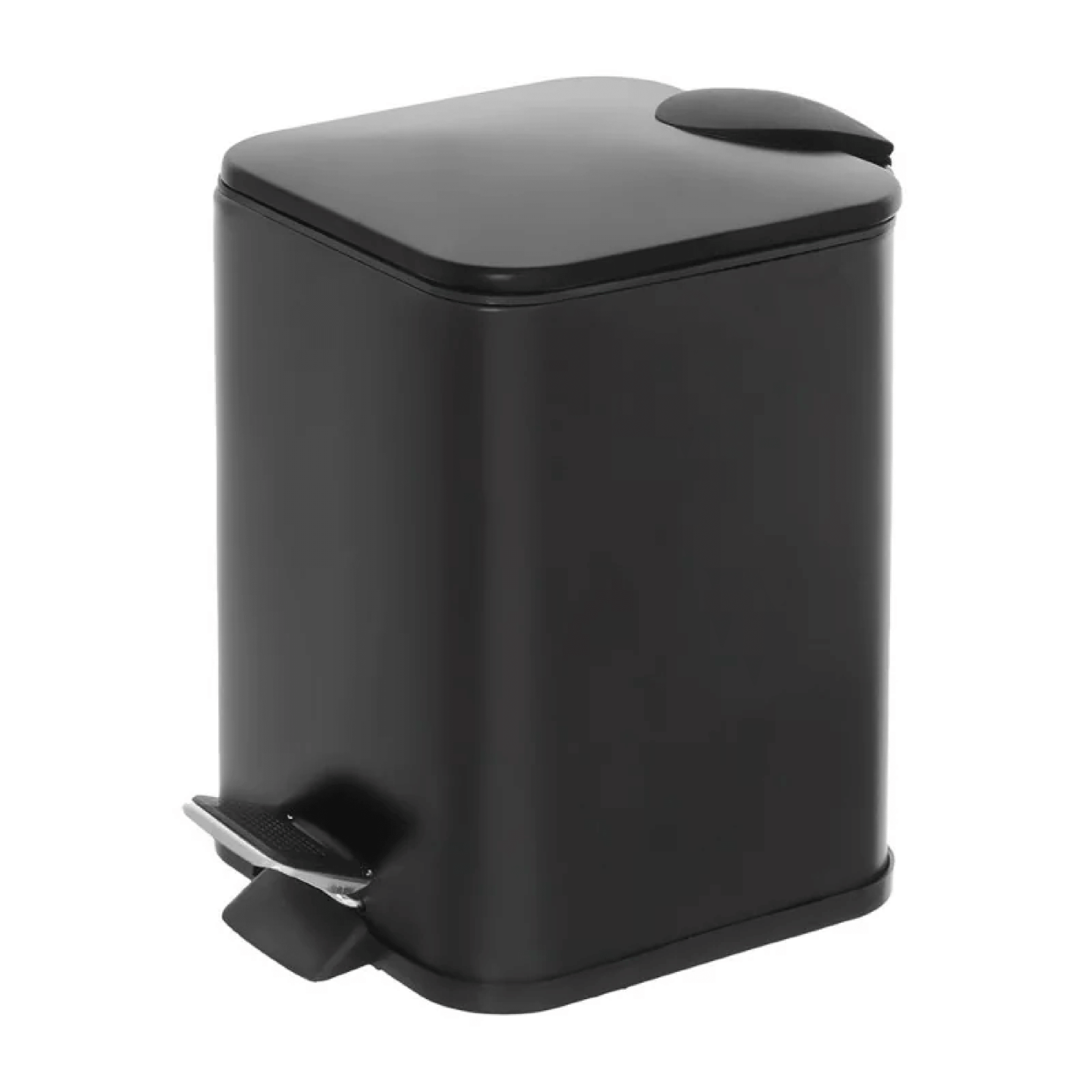 Pattumiera Bagno Con Pedale 3L Feridras Nero - Dabicasa
