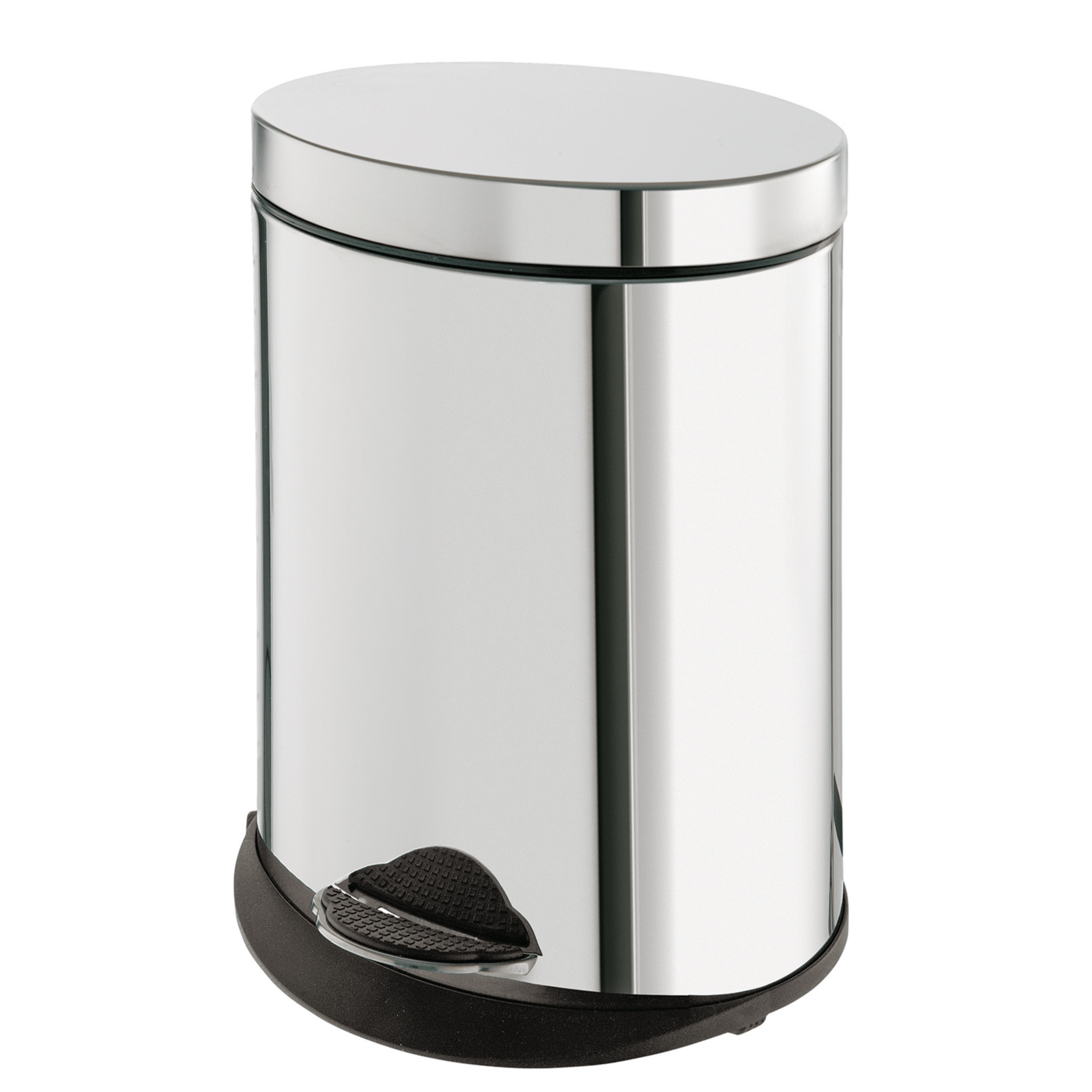 Pattumiera Bagno Con Pedale 5 Lt Gedy "Argenta" Cromo Lucido - Dabicasa
