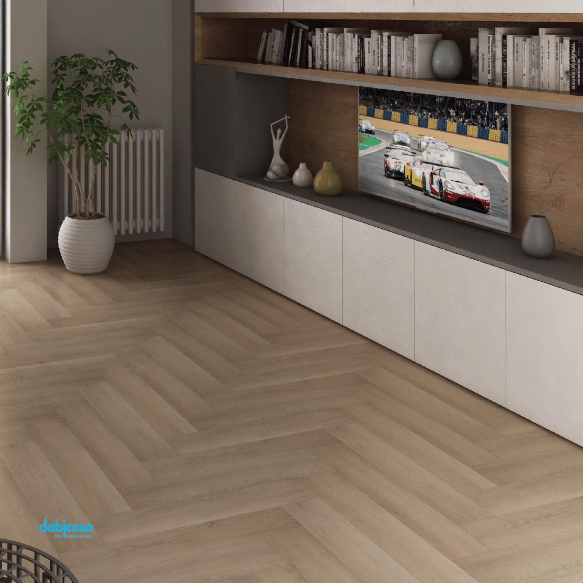 Pavimenti In ESPC "Excelso Floor S" Rovere Capri 75x15 - Dabicasa