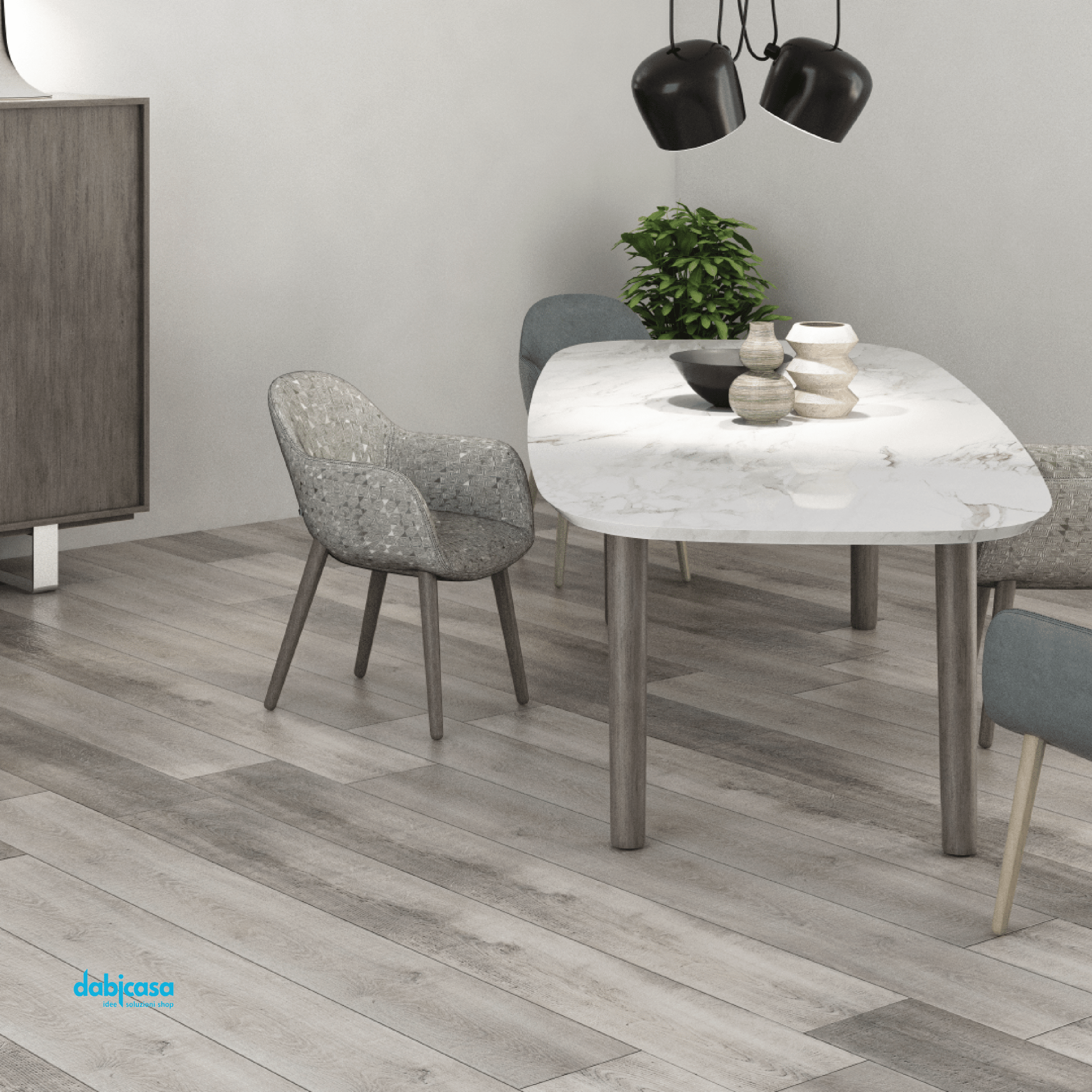 Pavimenti In ESPC "Excelso Floor XL" Rovere Cortina 183x22,9 - Dabicasa