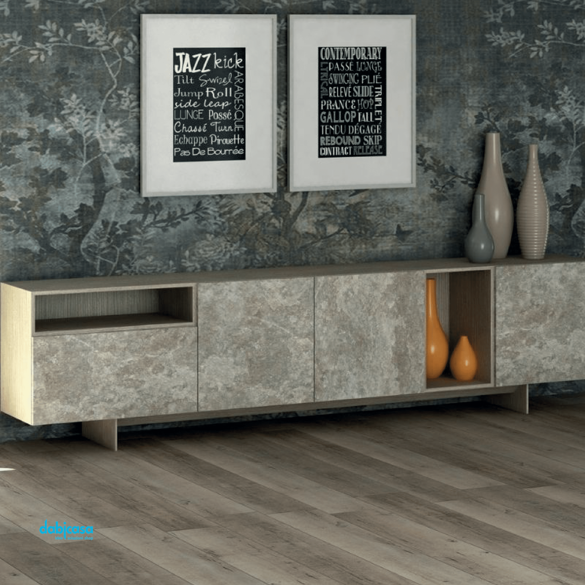 Pavimenti in SPC "King Floor XL" Rovere Madrid 183x22,9 - Dabicasa