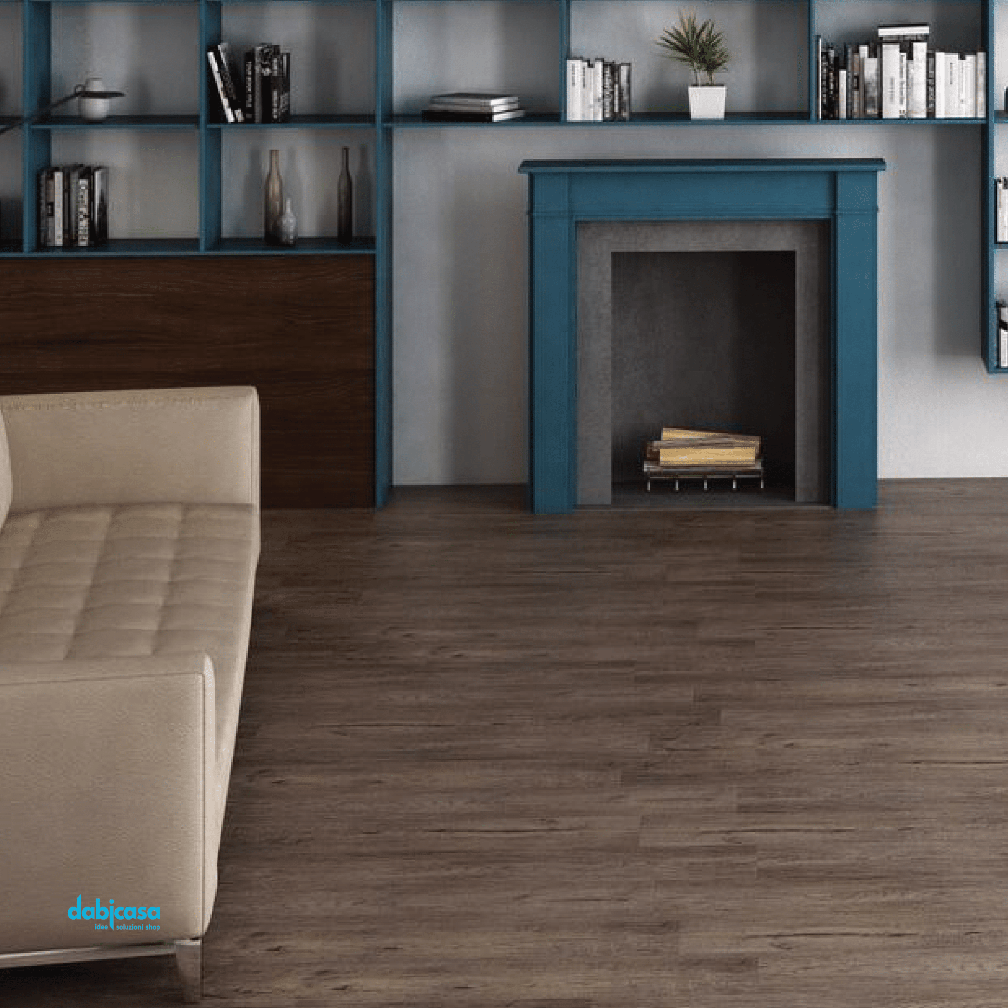 Pavimenti in SPC "Strong Floor Evo" Rovere Montana 122,1x18,2 - Dabicasa