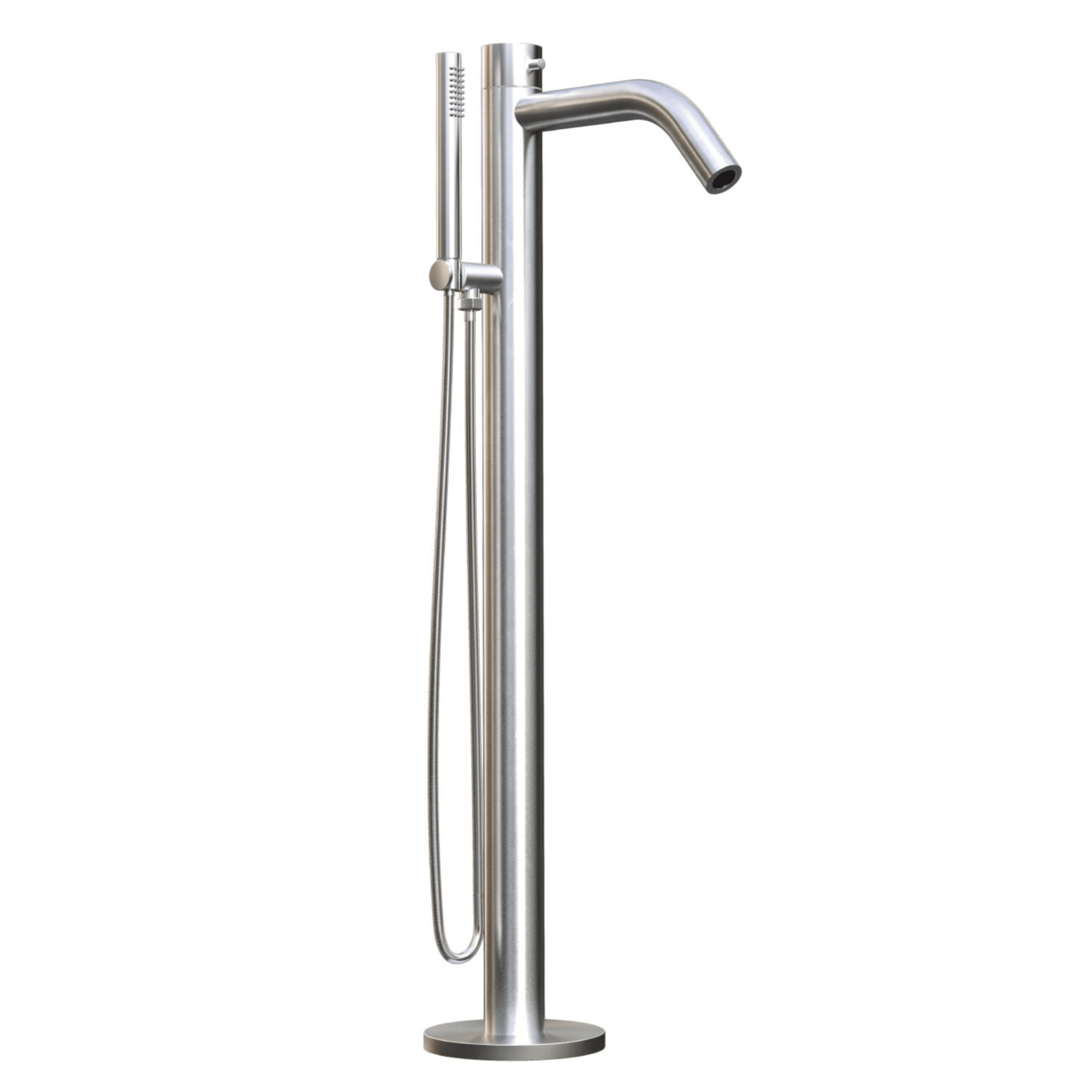 Piantana Per Esterno/Interno Con Kit Doccetta Sined "Oristano" Inox Satinato - Dabicasa