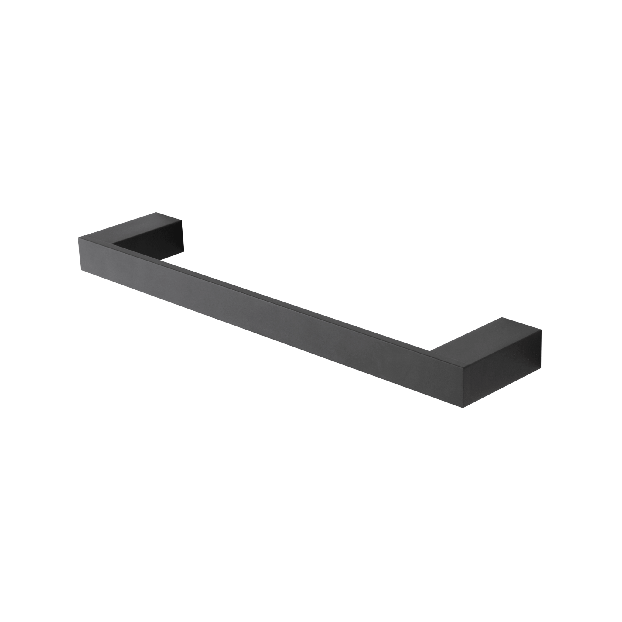 Porta Asciugamani a Parete 35 Cm Feridras "Sky" Nero Opaco - Dabicasa