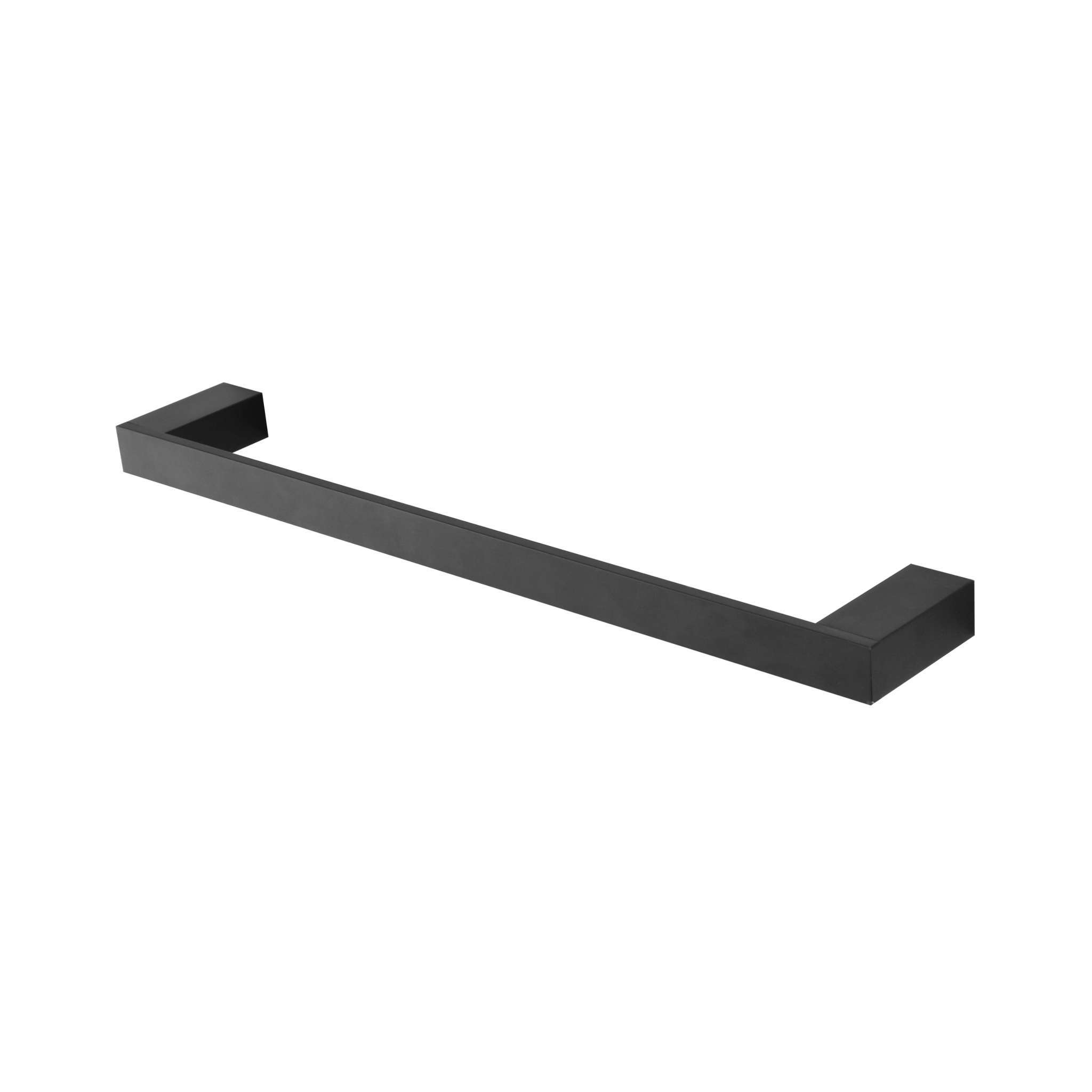 Porta Asciugamani a Parete 45 Cm Feridras "Sky" Nero Opaco - Dabicasa