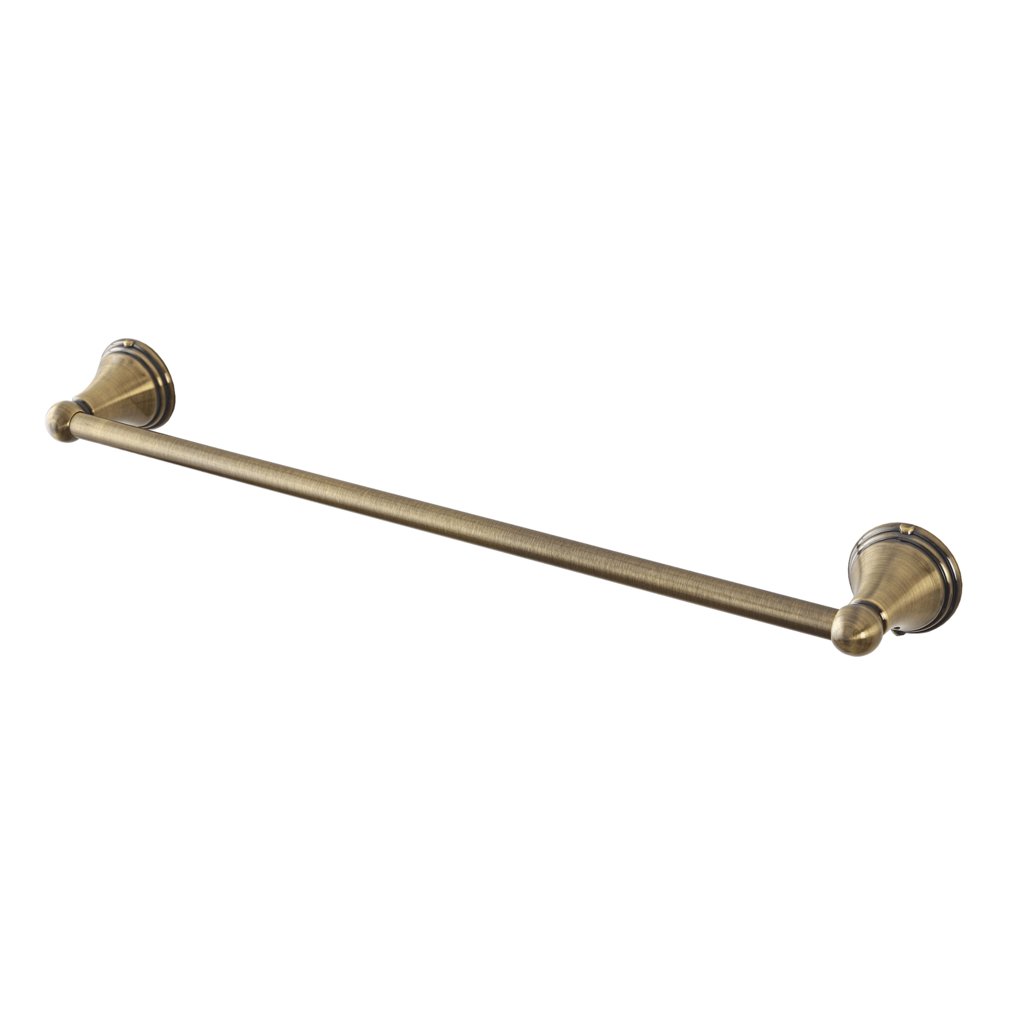 Porta Asciugamani a Parete 55 Cm Feridras "Athena" Bronzo - Dabicasa