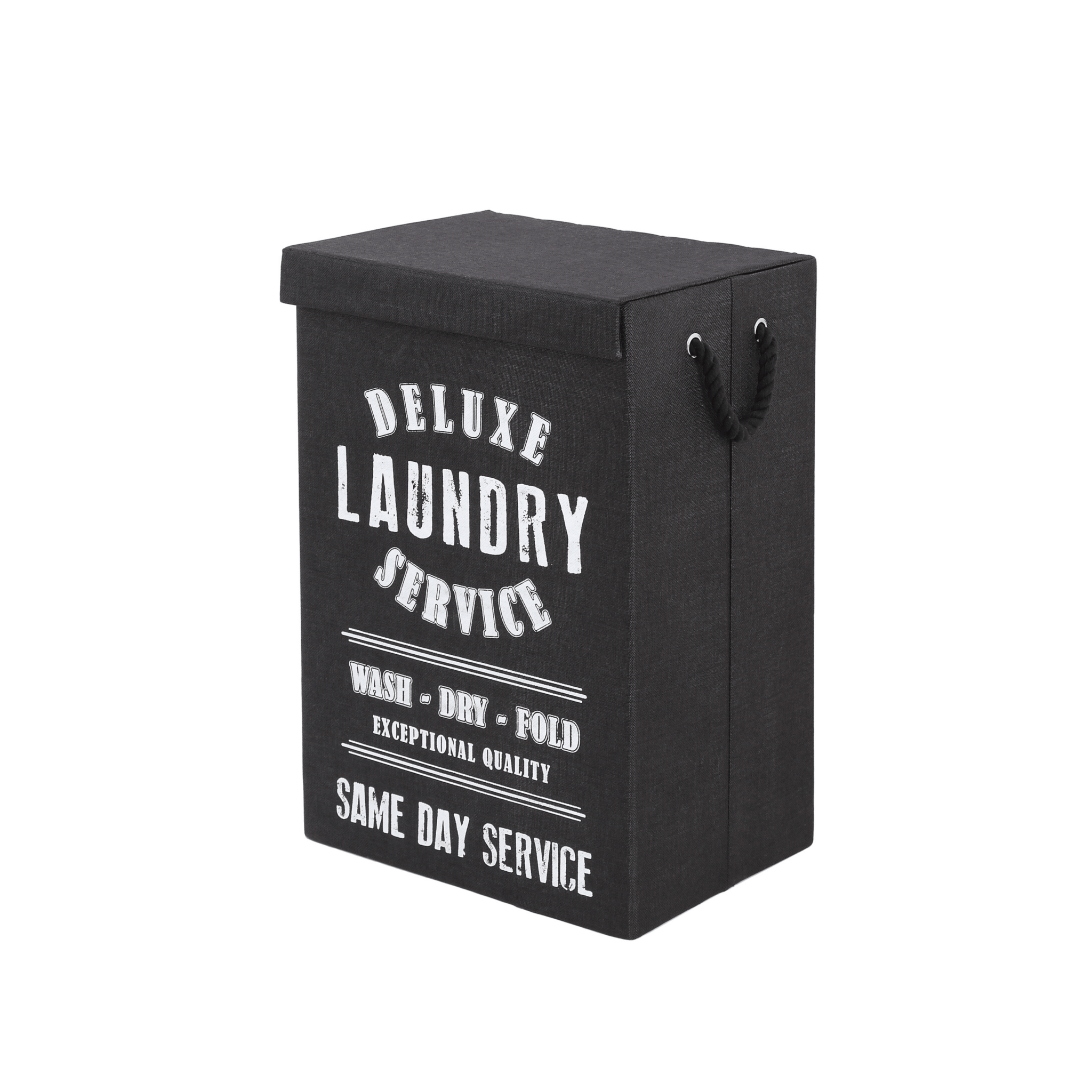 Portabiancheria Salvaspazio 72 Lt Feridras "Laundry" Nero - Dabicasa