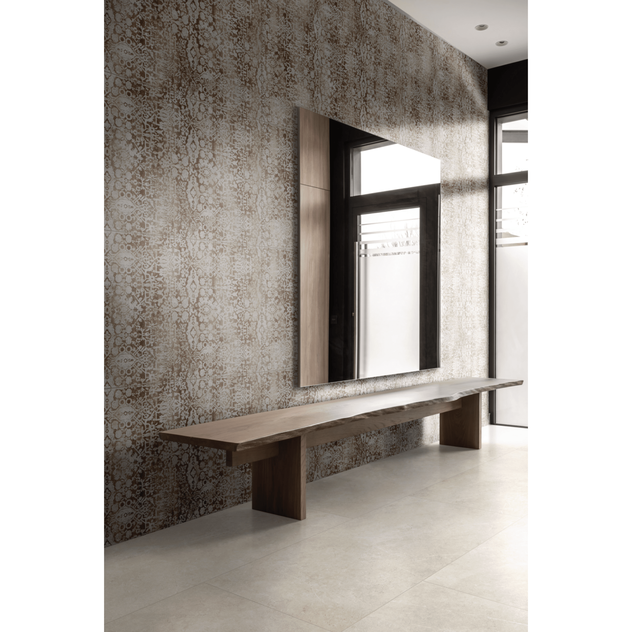 Ragno Rettificato 60x120 Cm "Realstone_Argent" Avorio - Dabicasa