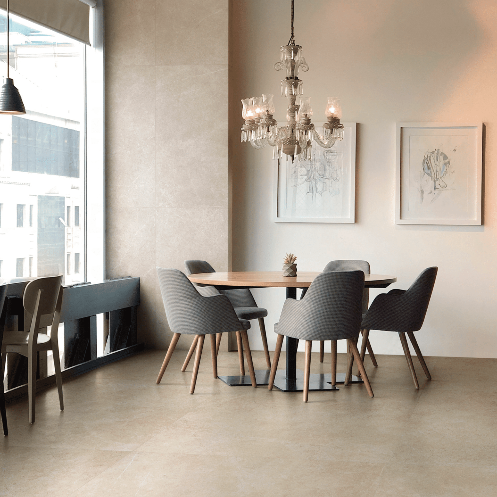 Ragno Rettificato 60x120 Cm "Realstone_Argent" Avorio - Dabicasa