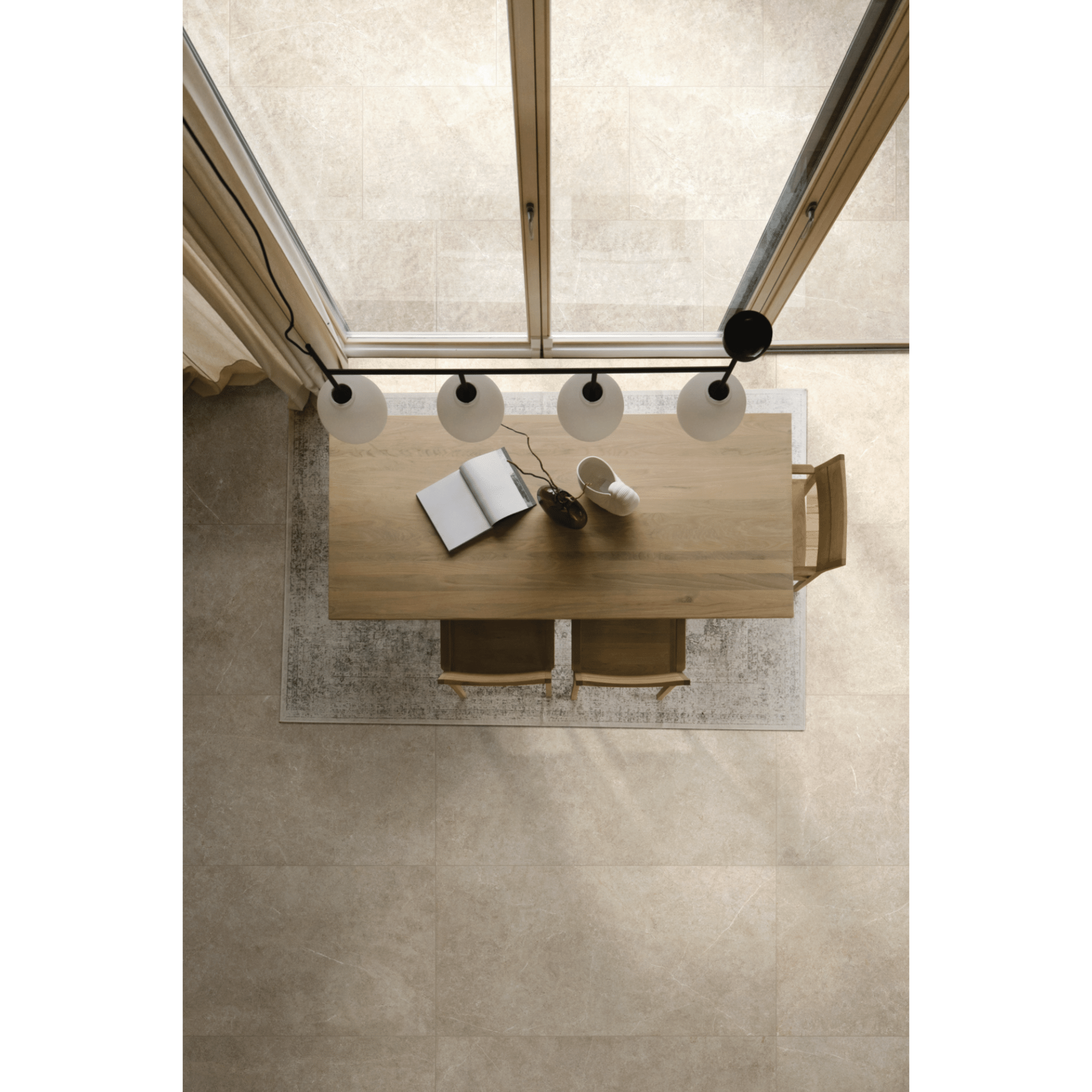 Ragno Rettificato 75x150 Cm "Realstone_Argent" Sabbia - Dabicasa