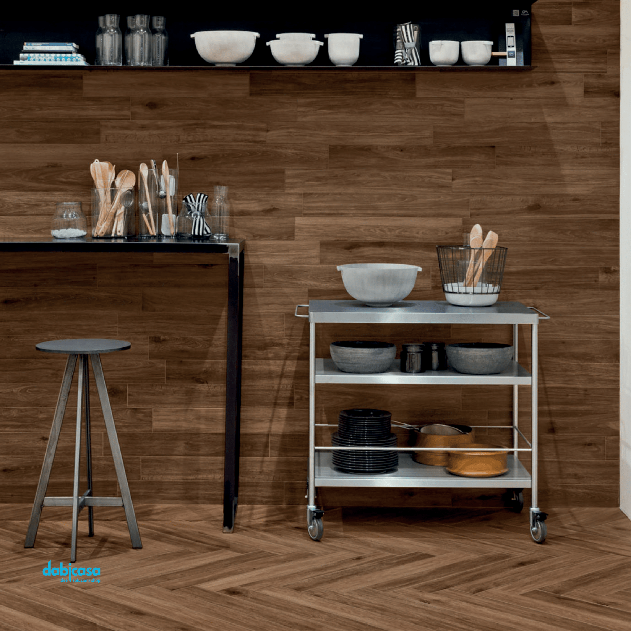 Ragno "Woodglam" Noce Rett.10x70 - Dabicasa