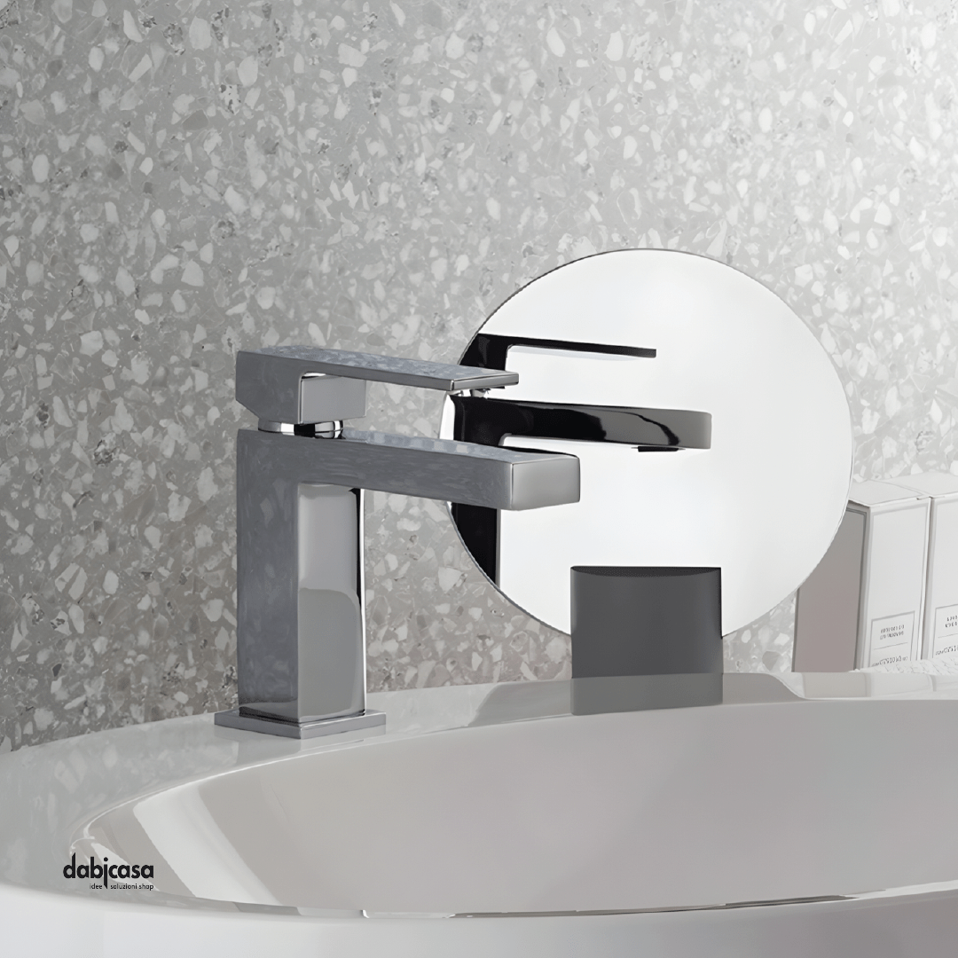 Rubinetteria Jacuzzi "Twinkle" Miscelatore Lavabo Senza Scarico Automatico - Dabicasa