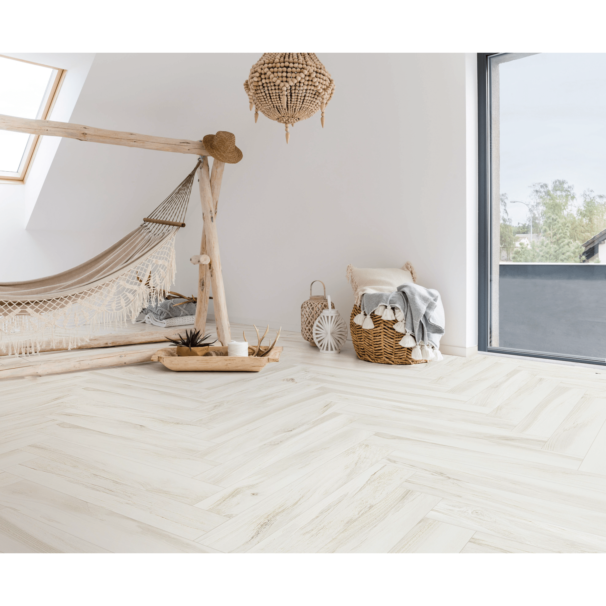 Savoia Italia Rettificato 20x120 Cm "Amazzonia" Bianco - Dabicasa