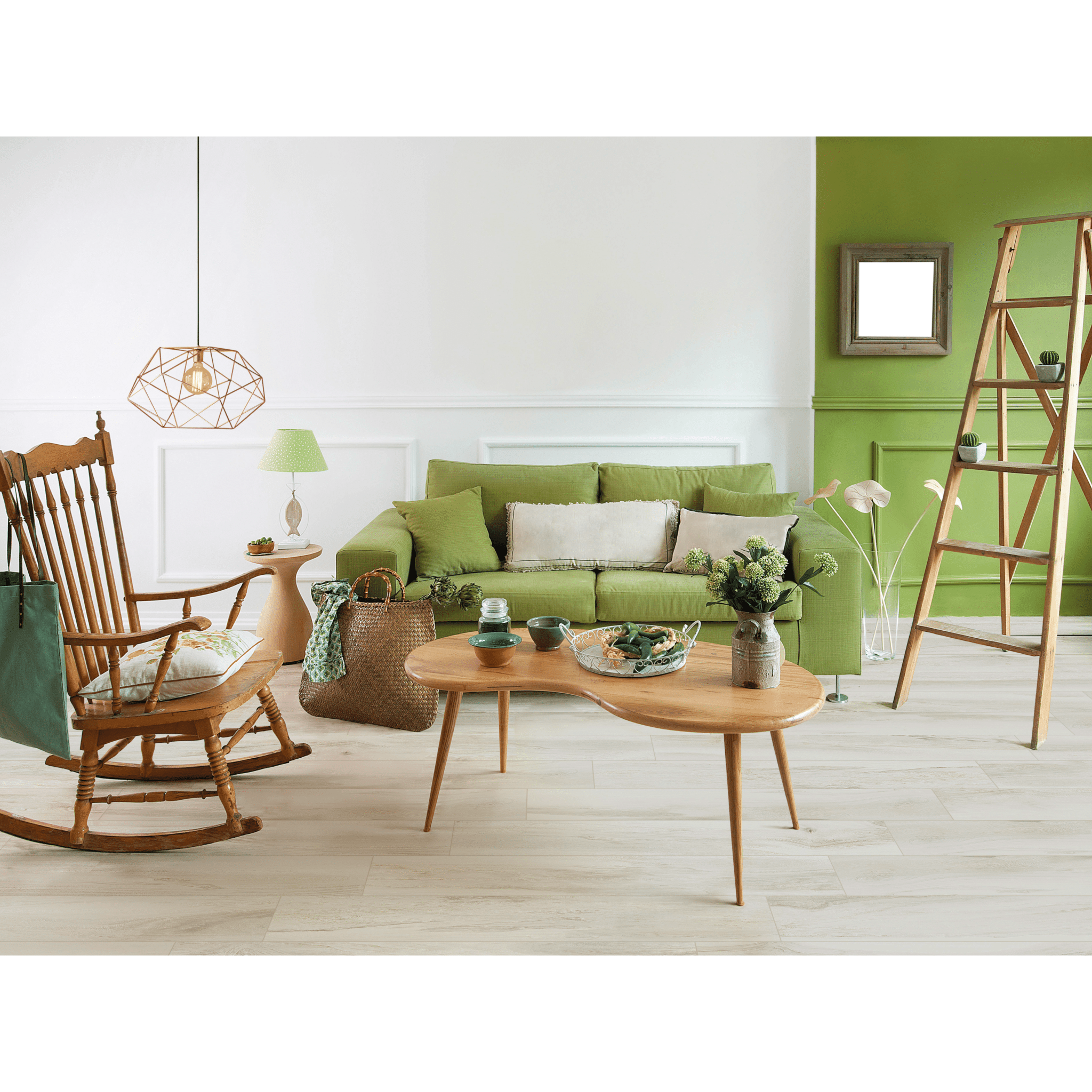 Savoia Italia Rettificato 20x120 Cm "Amazzonia" Bianco - Dabicasa