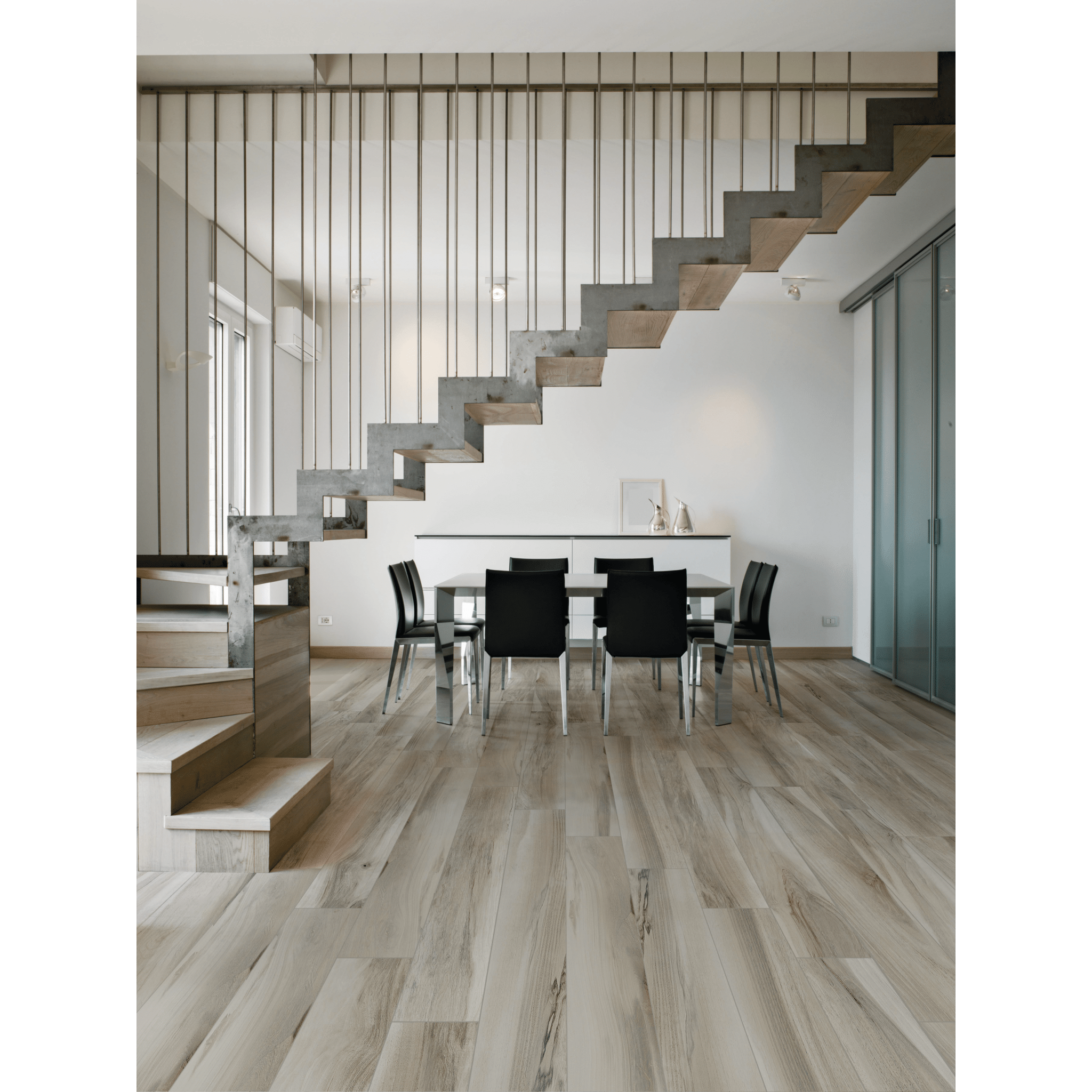 Savoia Italia Rettificato 20x120 Cm "Amazzonia" Grigio - Dabicasa