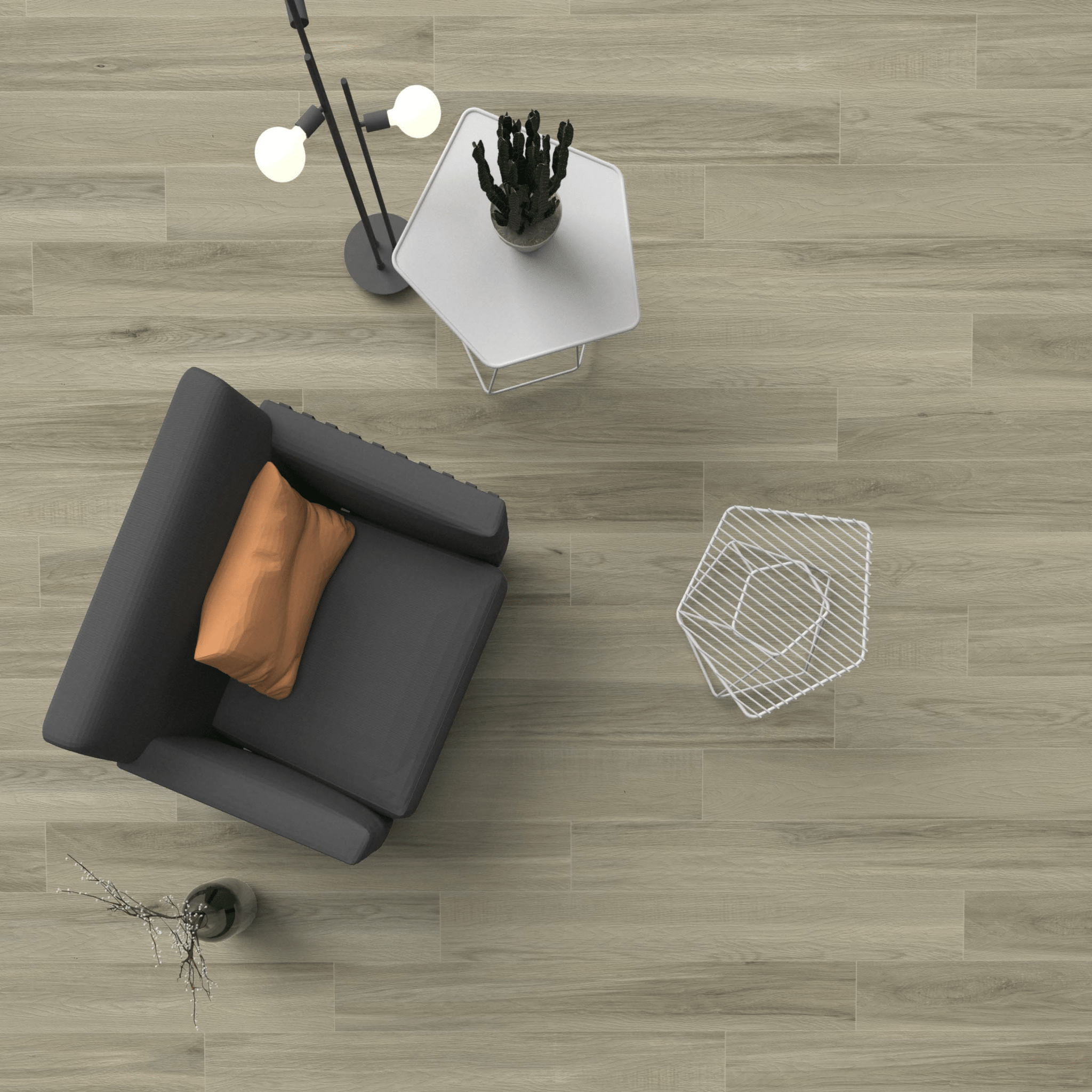 Savoia Italia Rettificato 20x120 Cm "Elegance" Tortora - Dabicasa