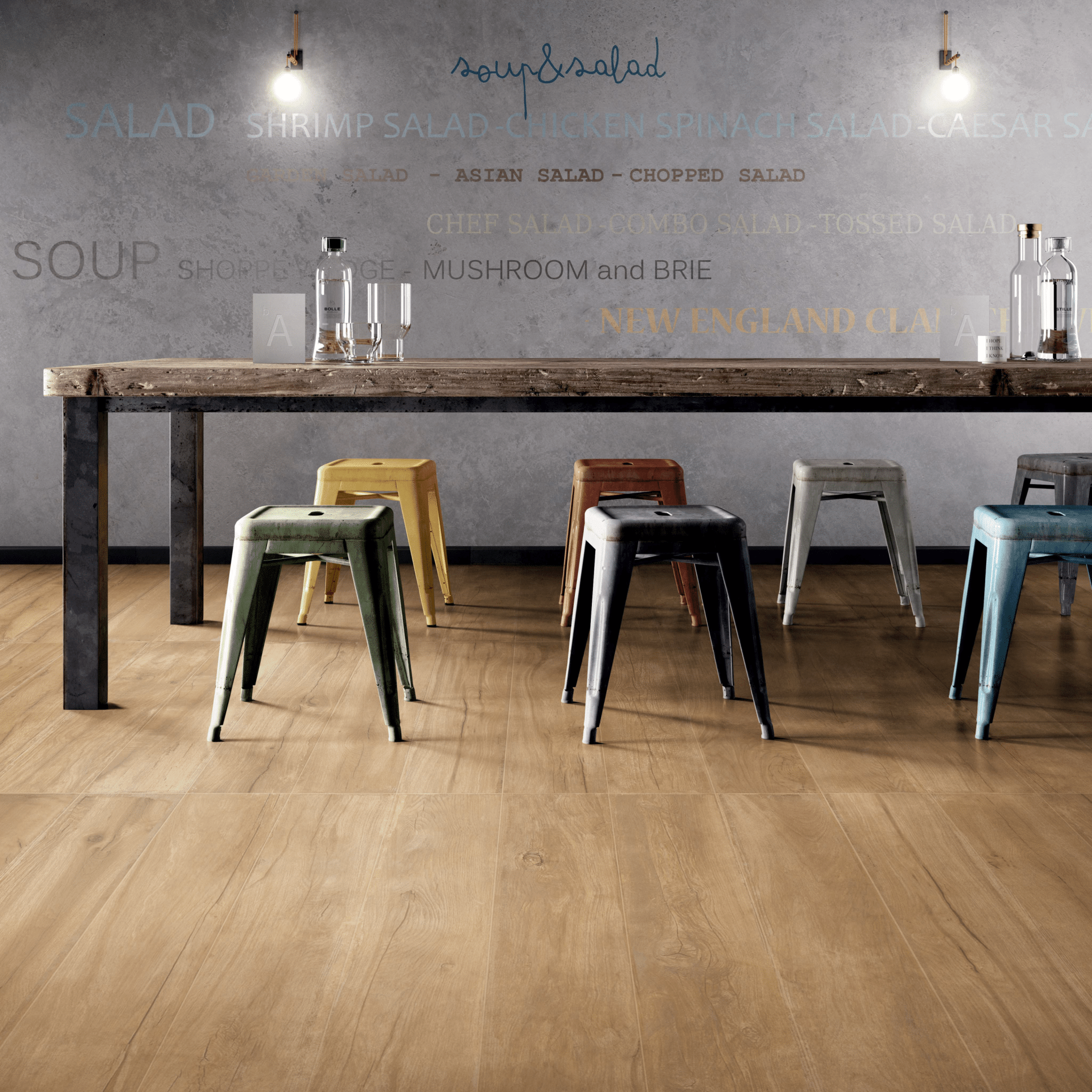 Savoia Italia Rettificato 20x120 Cm "Savage" Caramel - Dabicasa