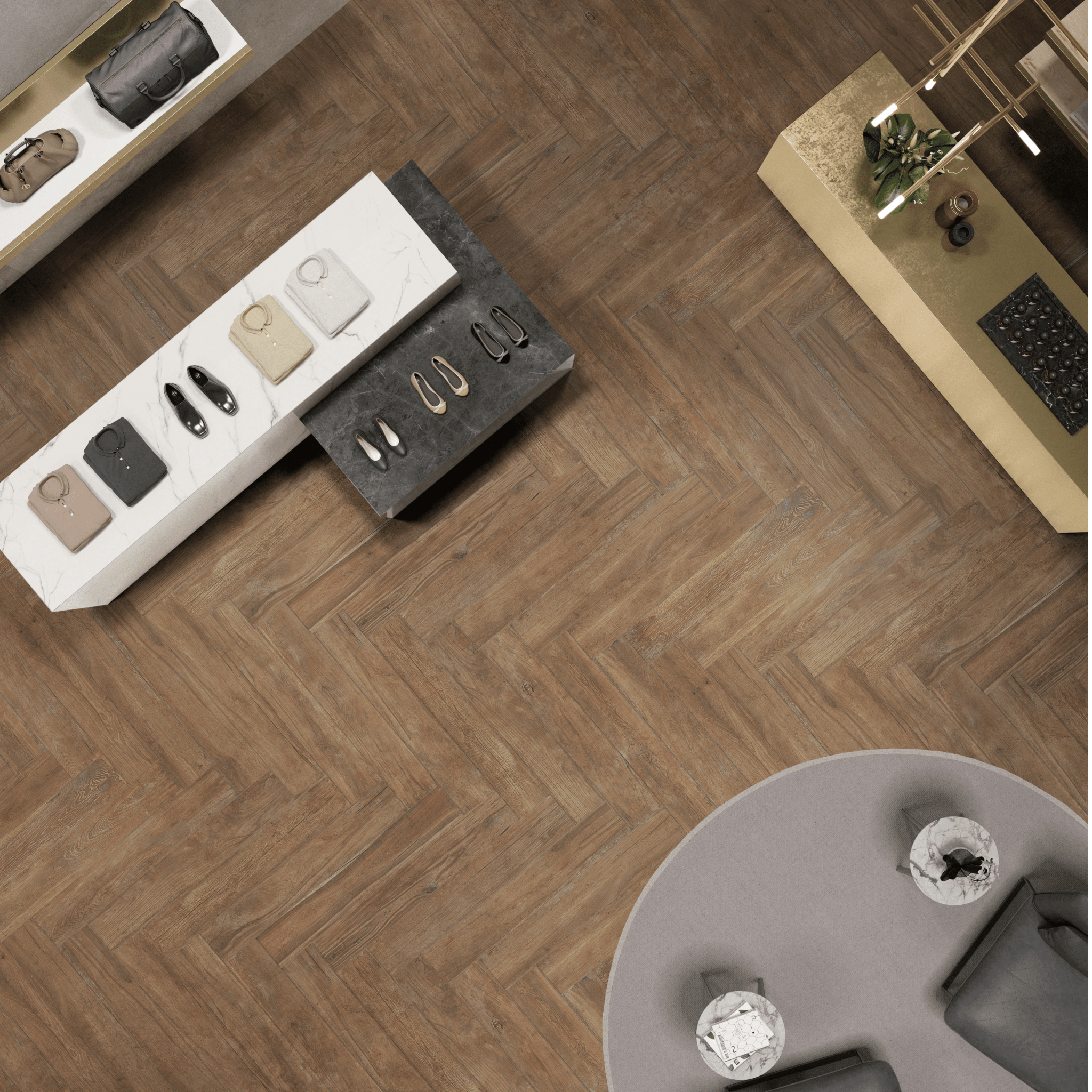 Savoia Italia Rettificato 20x120 Cm "Savage" Cognac - Dabicasa