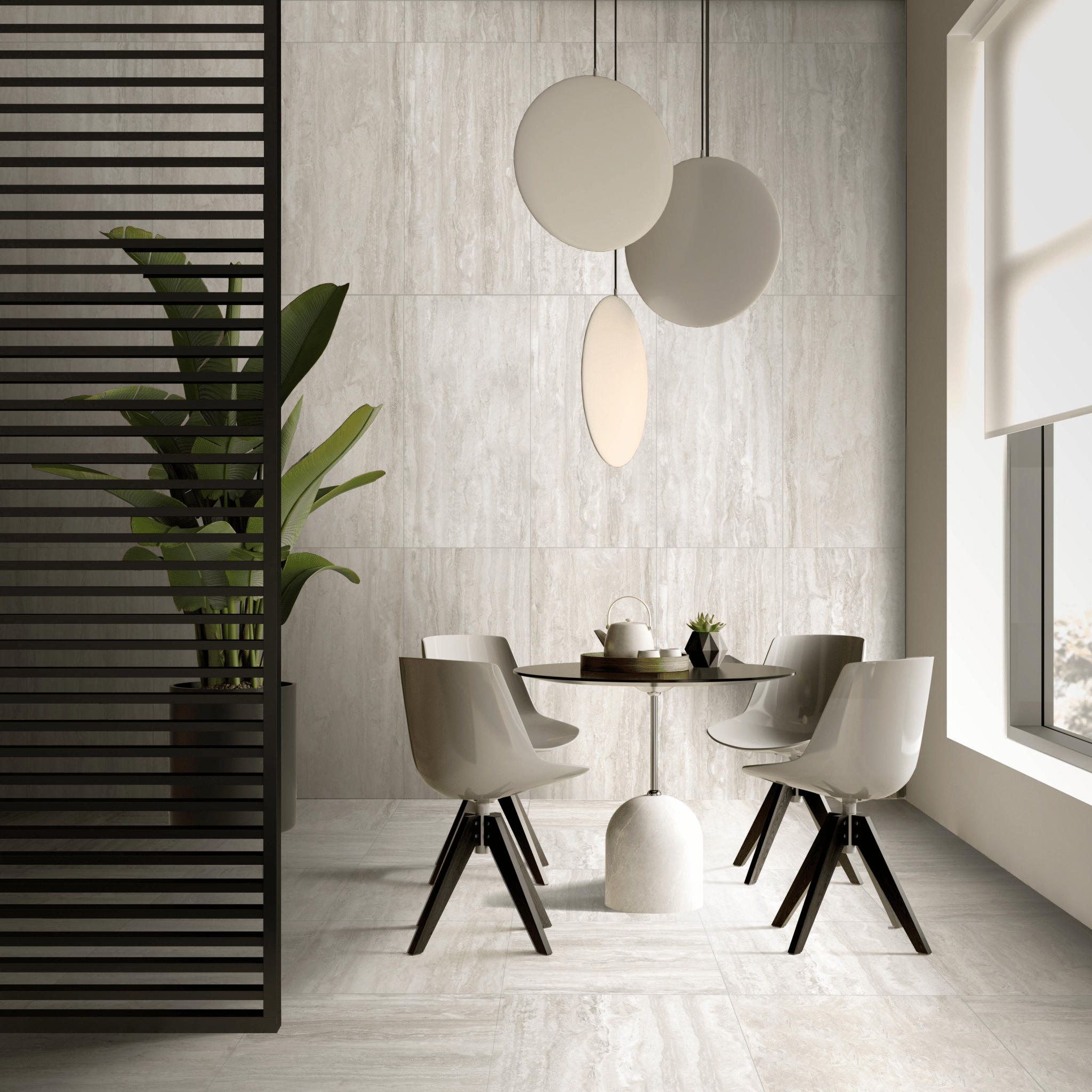 Savoia Rettificato 60x120 Cm "Travertine" Bone - Dabicasa
