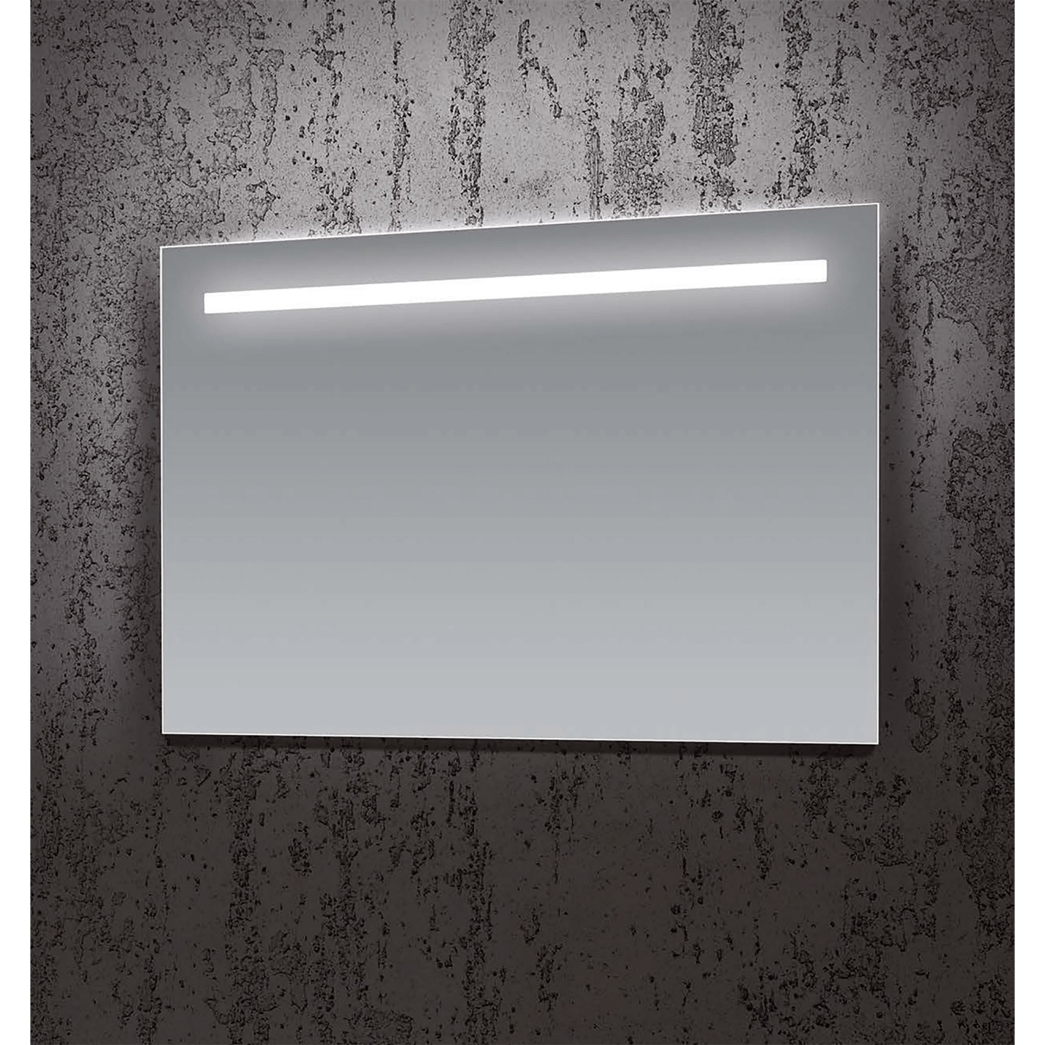 Specchio Rettangolare 70x105 Con Barra Led Feridras "Line" - Dabicasa