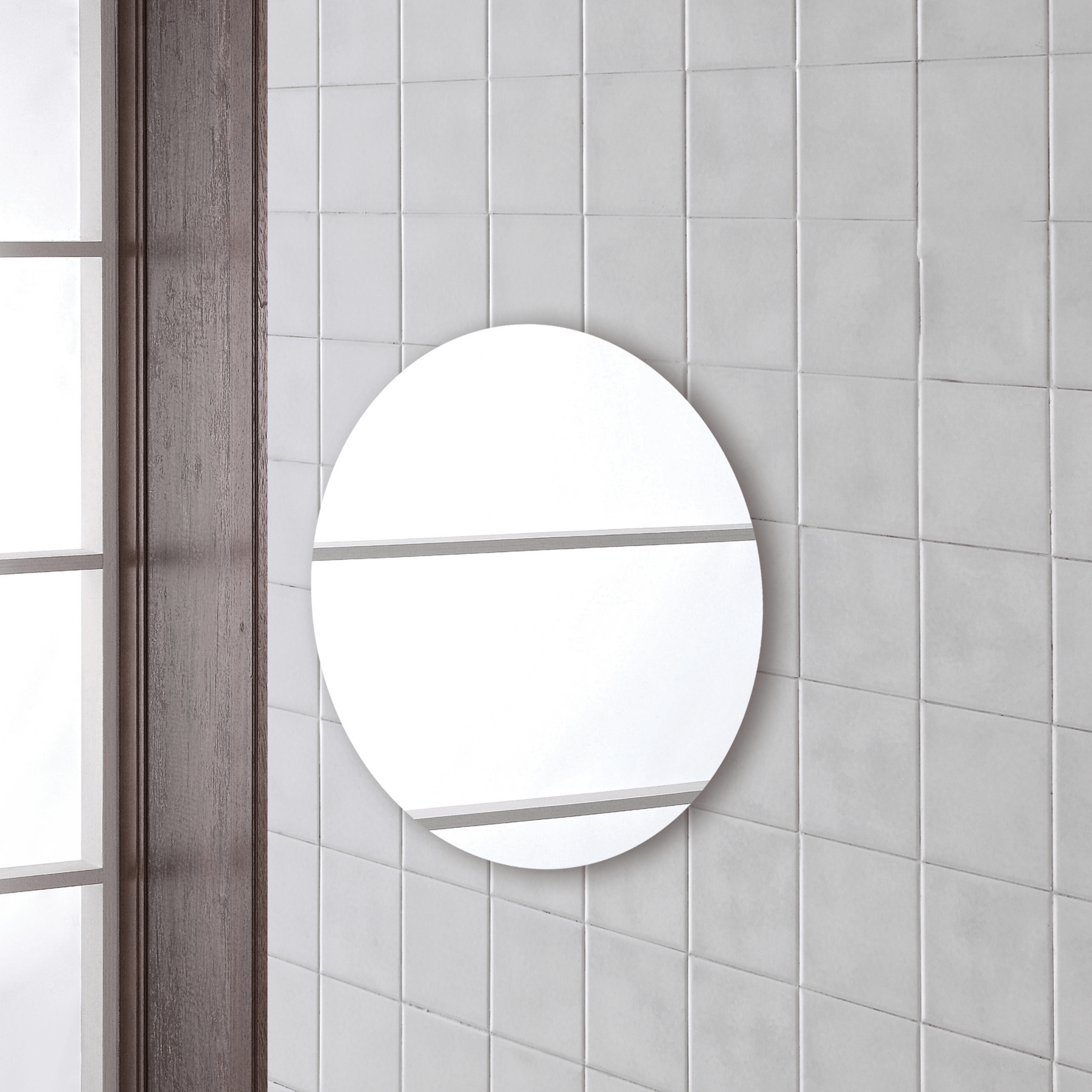 Specchio Tondo Diametro 50 Cm Feridras "Basic" - Dabicasa