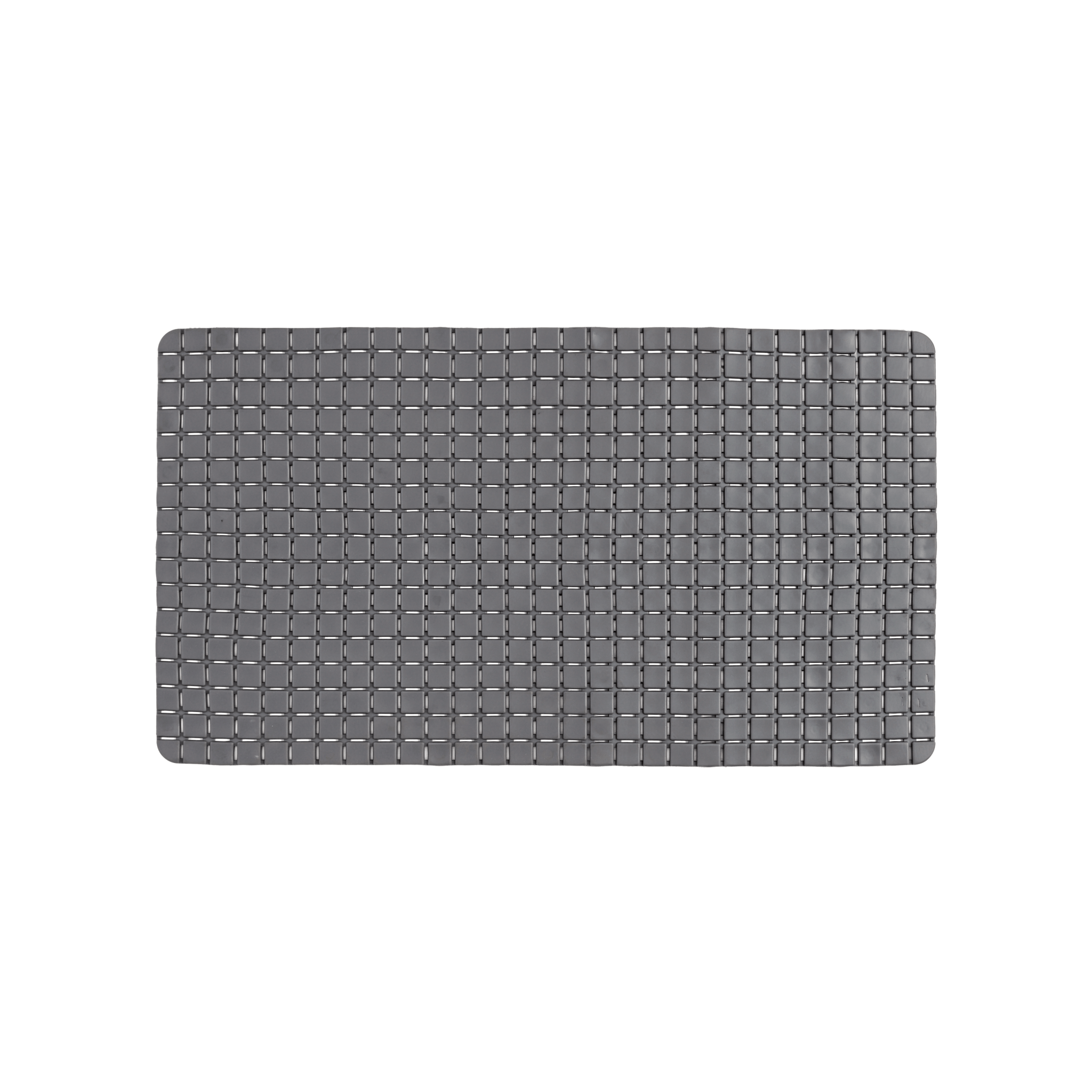 Tappeto Doccia Antiscivolo 40x70 Feridras "Mosaico Q" Grigio - Dabicasa