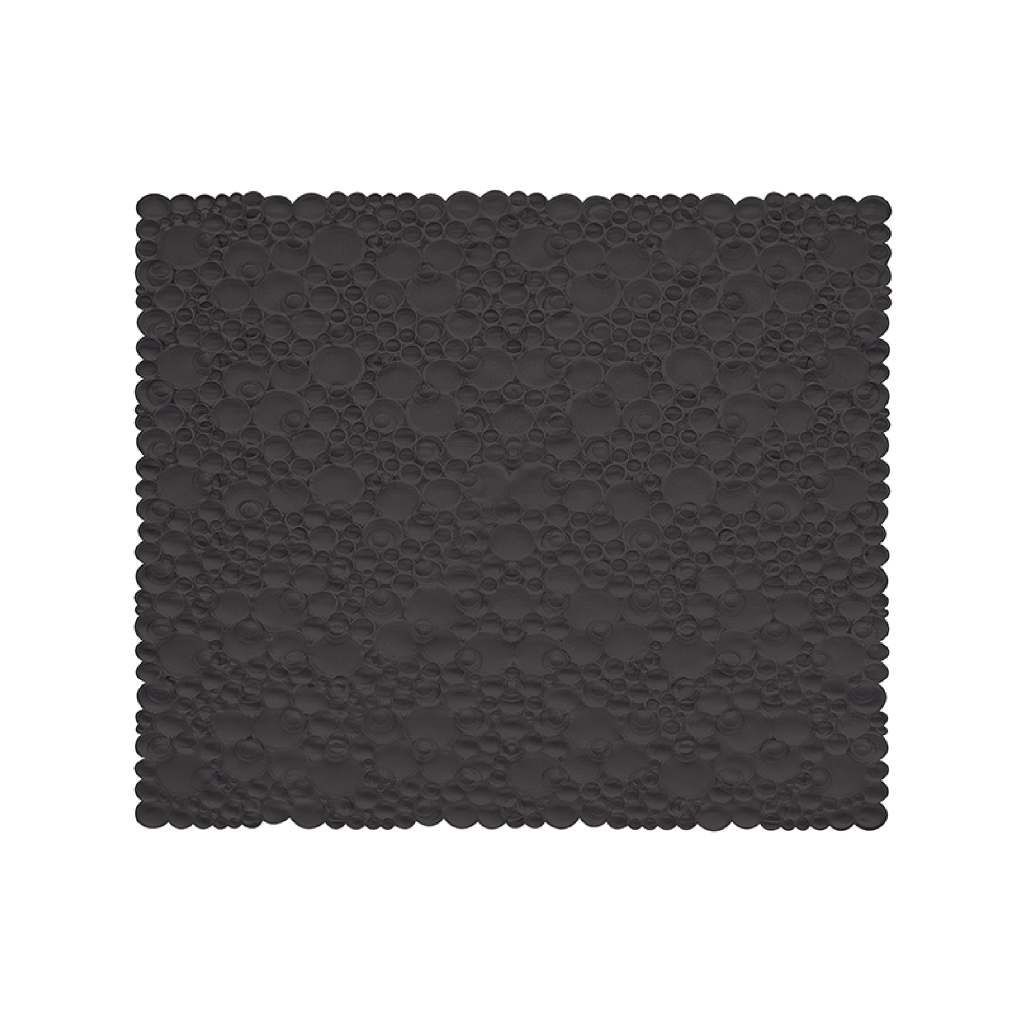 Tappeto Doccia Antiscivolo 54x54 Feridras "Bolle" Nero - Dabicasa