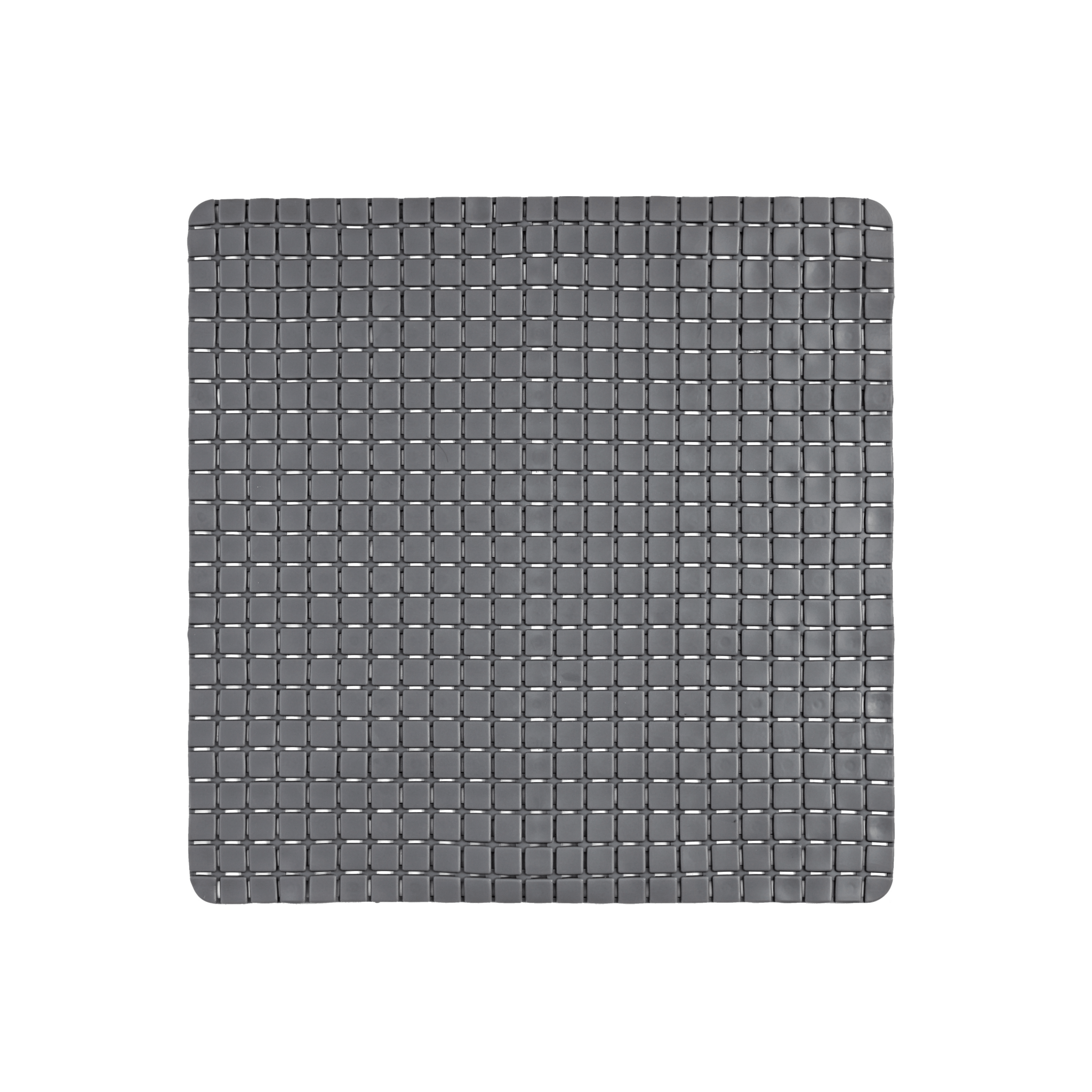 Tappeto Doccia Antiscivolo 54x54 Feridras "Mosaico Q" Grigio - Dabicasa
