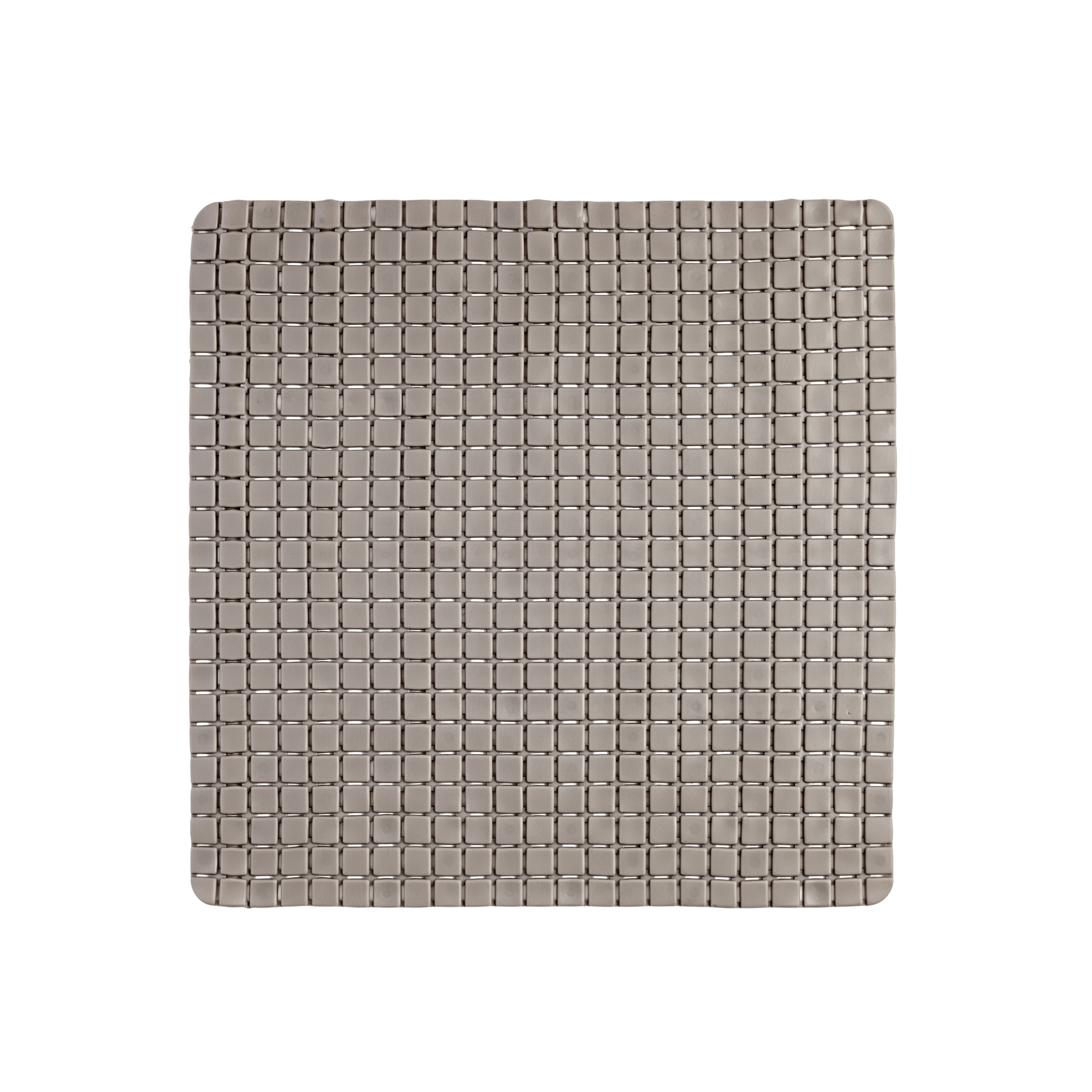 Tappeto Doccia Antiscivolo 54x54 Feridras "Mosaico Q" Tortora - Dabicasa