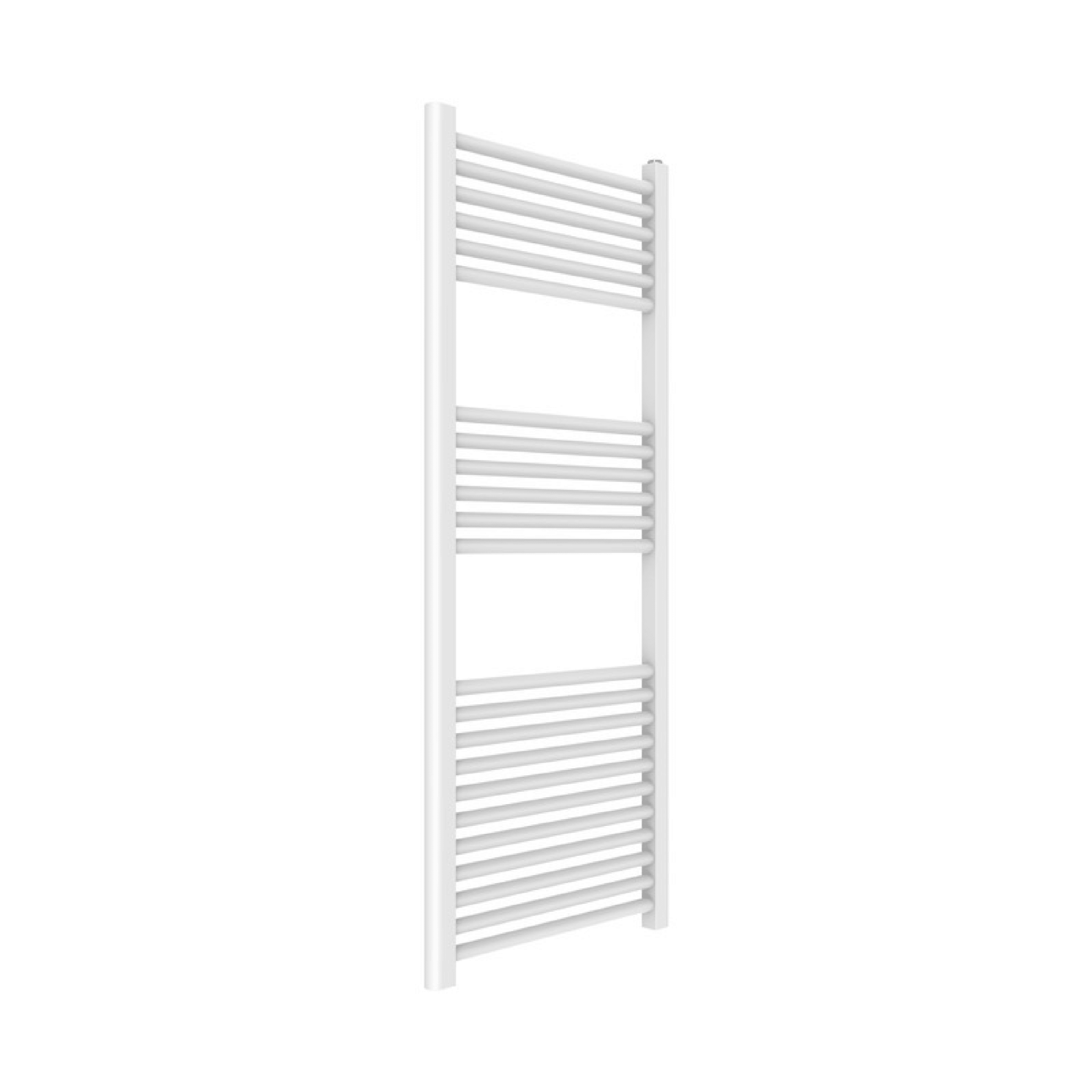 Termoarredo Scaldasalviette Dritto 120x50 Interasse 45 cm Ercos "Opera" Bianco Lucido - Dabicasa