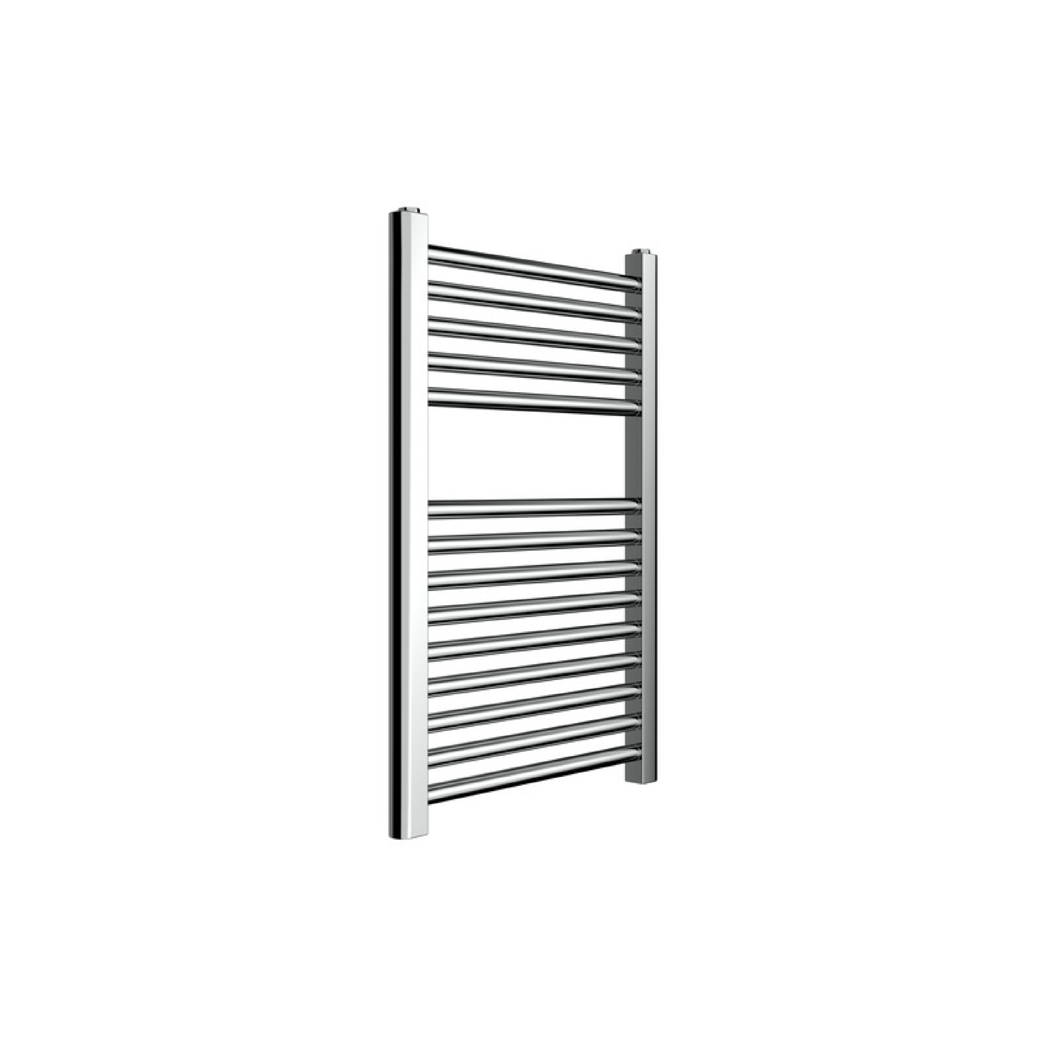 Termoarredo Scaldasalviette Dritto 68x45 Interasse 40 cm Ercos "Opera" Cromo Lucido - Dabicasa