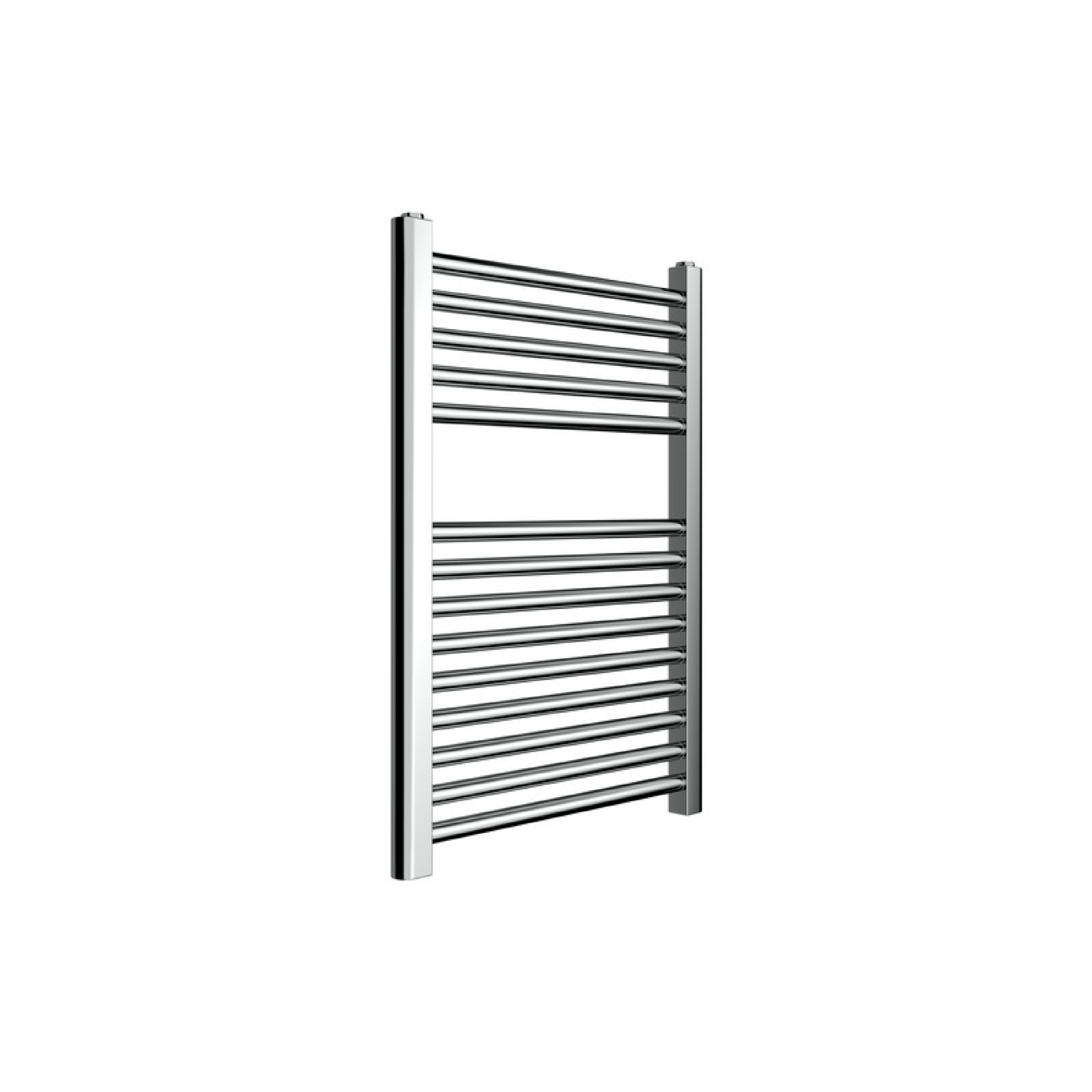 Termoarredo Scaldasalviette Dritto 68x50 Interasse 45 cm Ercos "Opera" Cromo Lucido - Dabicasa