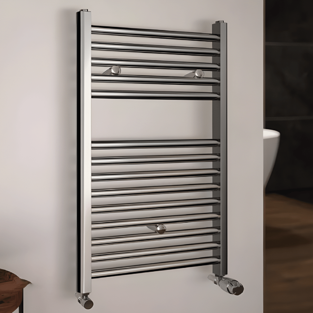 Termoarredo Scaldasalviette Dritto 70x50 Interasse 45 Cm Cordivari "Lisa 22" Cromo Lucido - Dabicasa