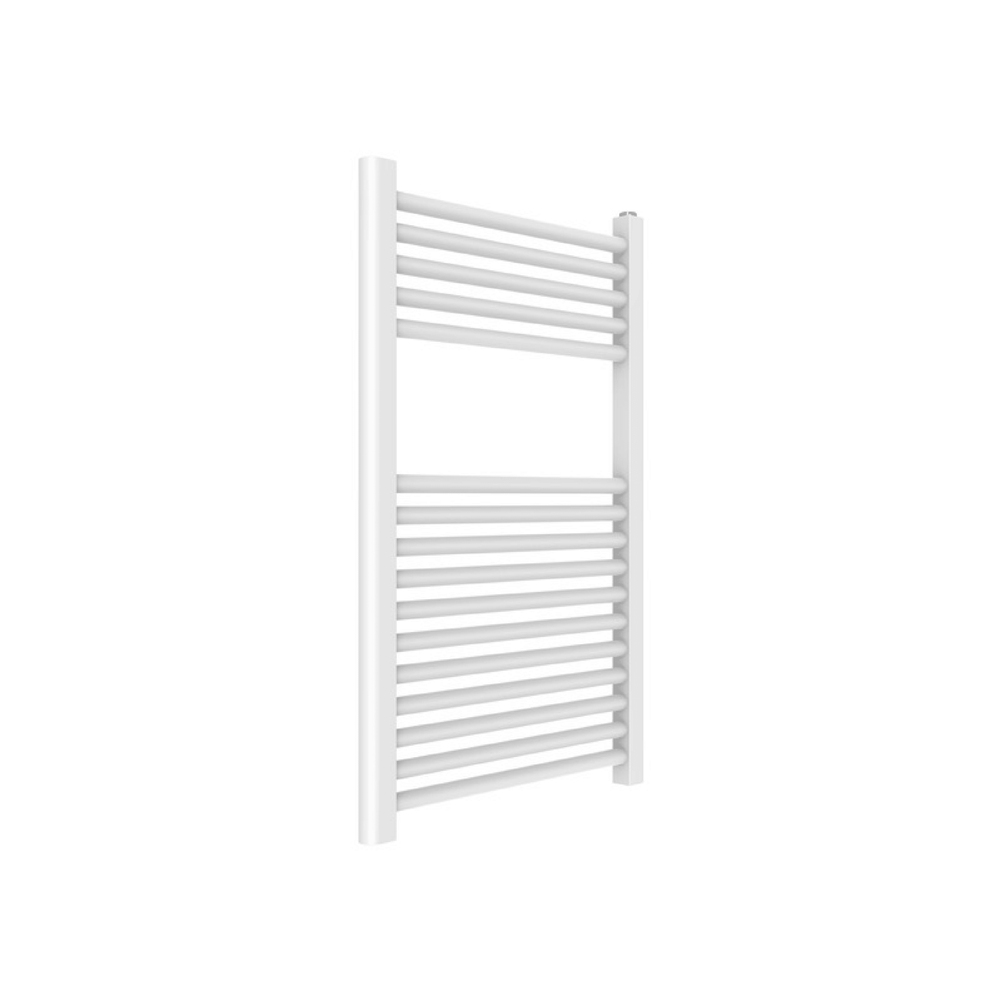 Termoarredo Scaldasalviette Dritto 77x45 Interasse 40 cm Ercos "Opera" Bianco Lucido - Dabicasa