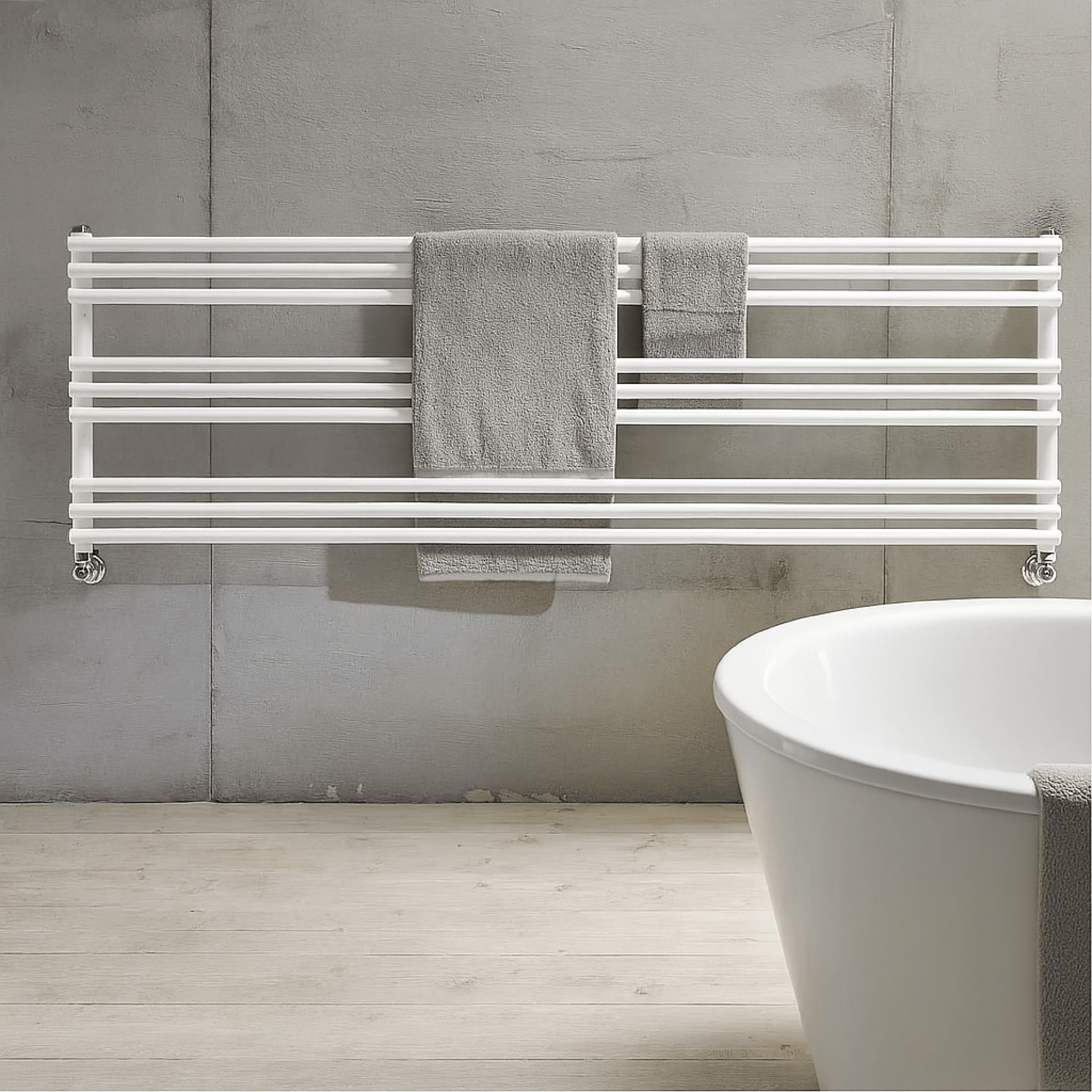 Termoarredo Scaldasalviette Orizzontale 120x58,4 Interasse 116 cm Antrax "Bdo25" - Dabicasa