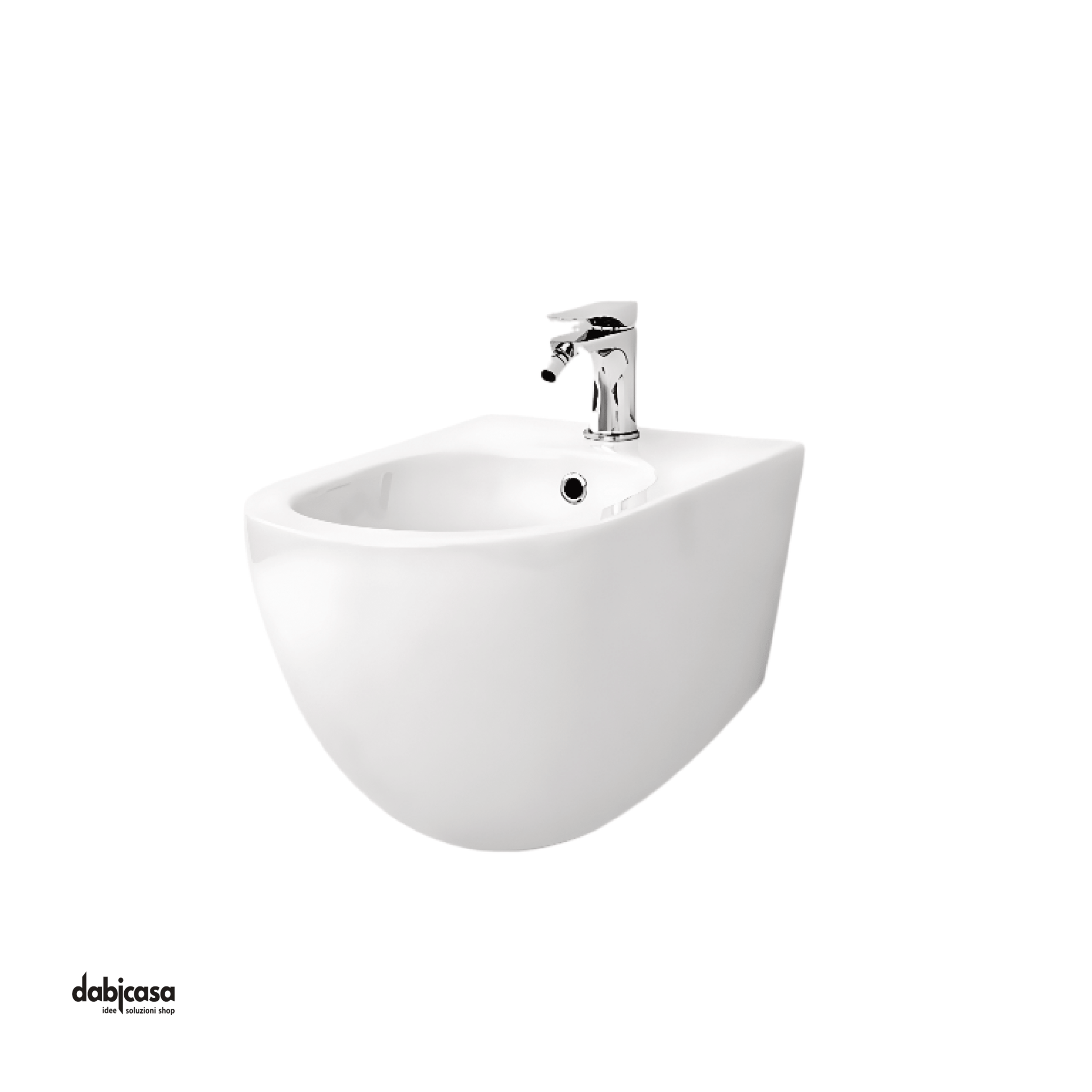 The ArtCeram "File 2.0" Bidet Sospeso Bianco Lucido - Dabicasa