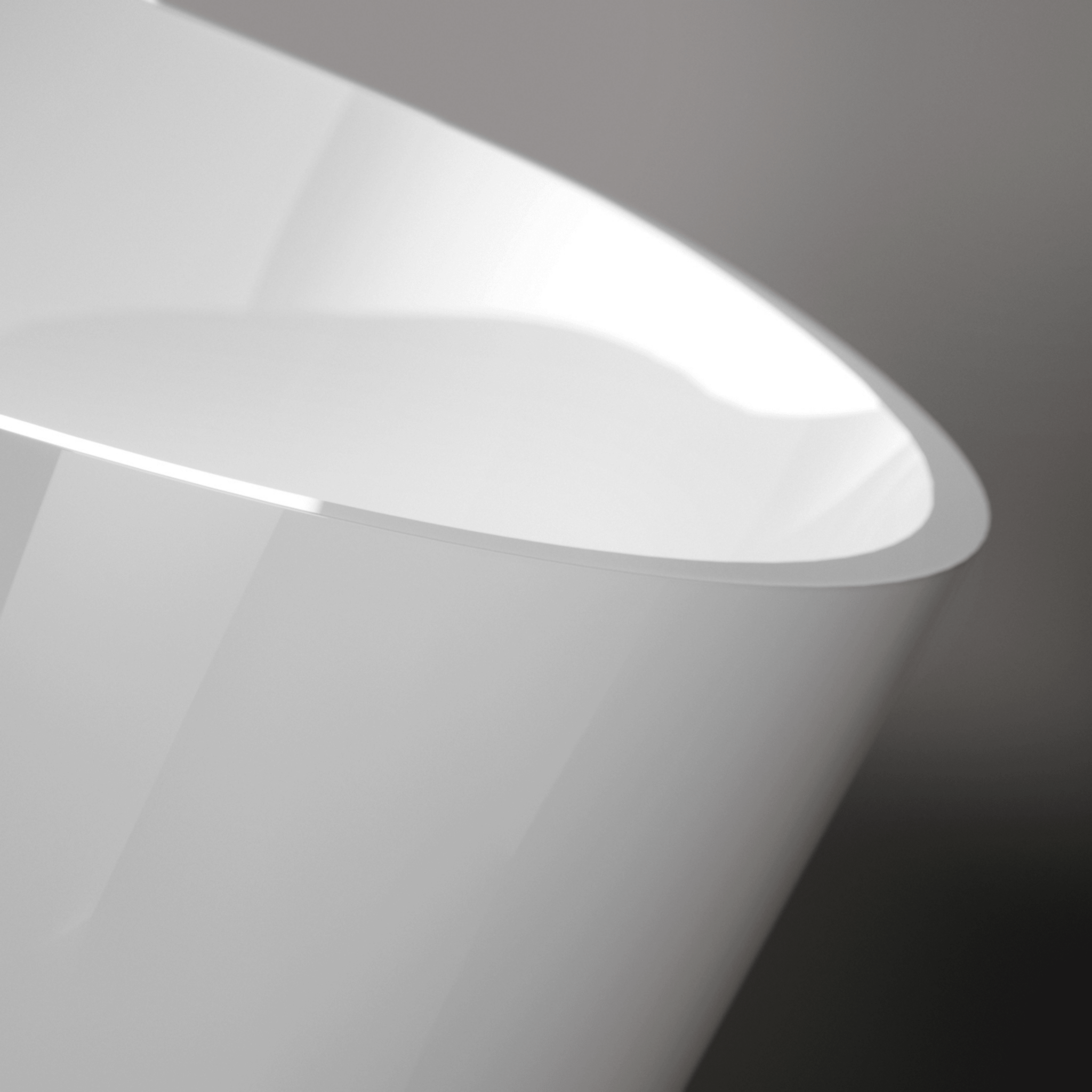 Vasca Freestanding 170x75 Cm Con Scarico a Sinistra Gruppo Tre S "Ilia" Bianco Lucido - Dabicasa