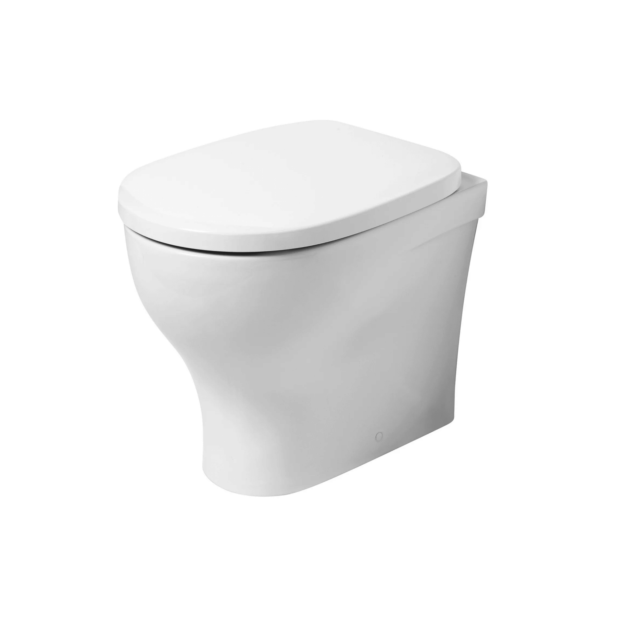 Vaso/Bidet a Terra Accessibile Azzurra Ceramica "Pratica" Bianco Lucido - Dabicasa