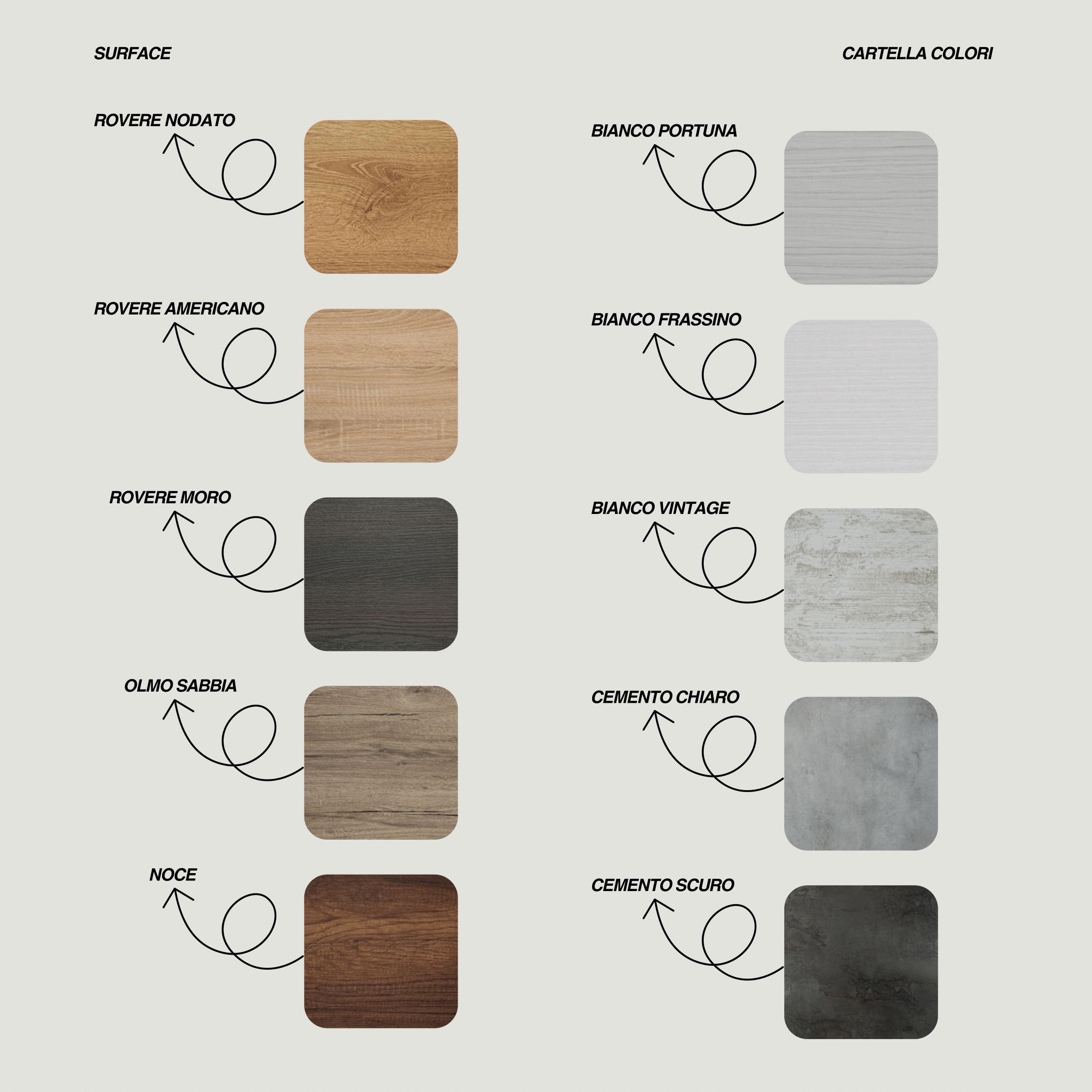 Mobile Bagno Sospeso 80 Cm Un Cassetto Specchio Con Lampada Led 80x60 Cm Esseci Arredo Bagno "Surface"