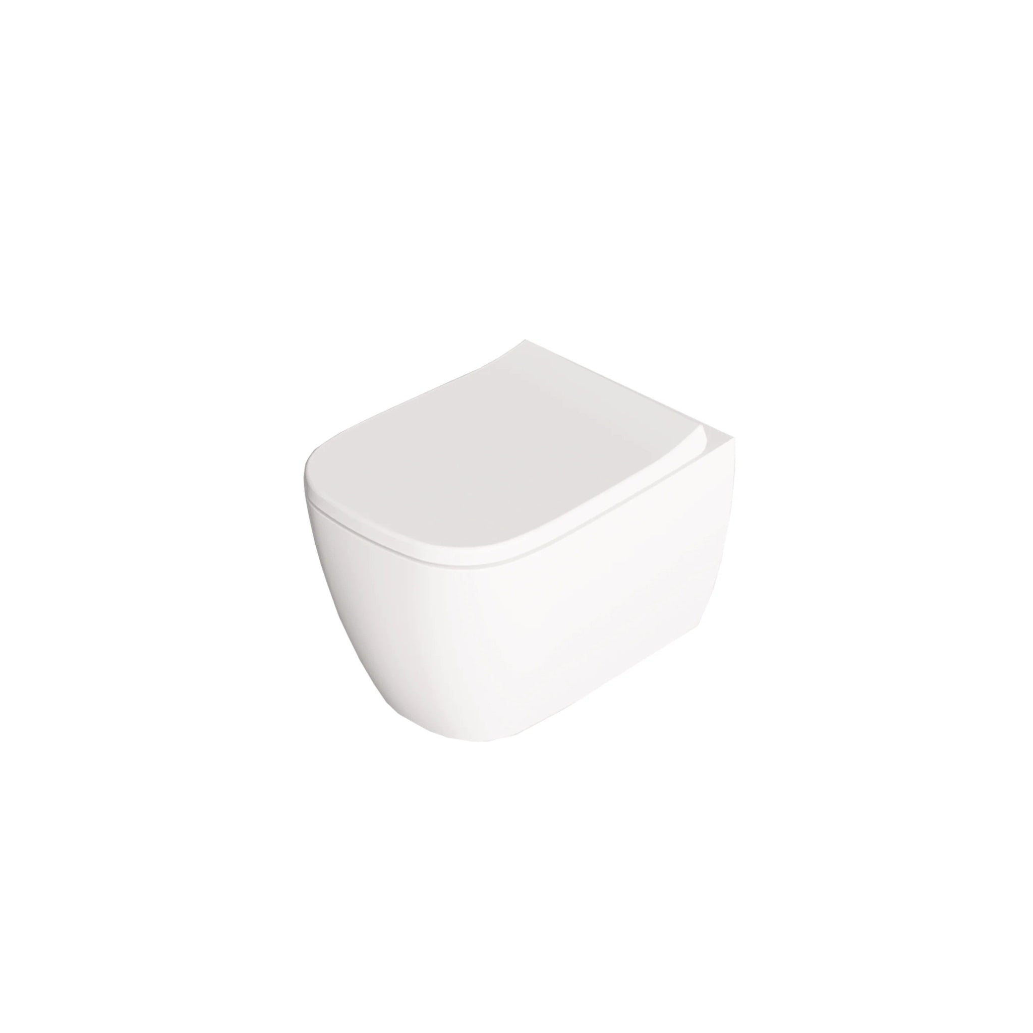 Wc Sospeso Senza Brida Alice Ceramica "Wunder" Bianco Lucido - Dabicasa