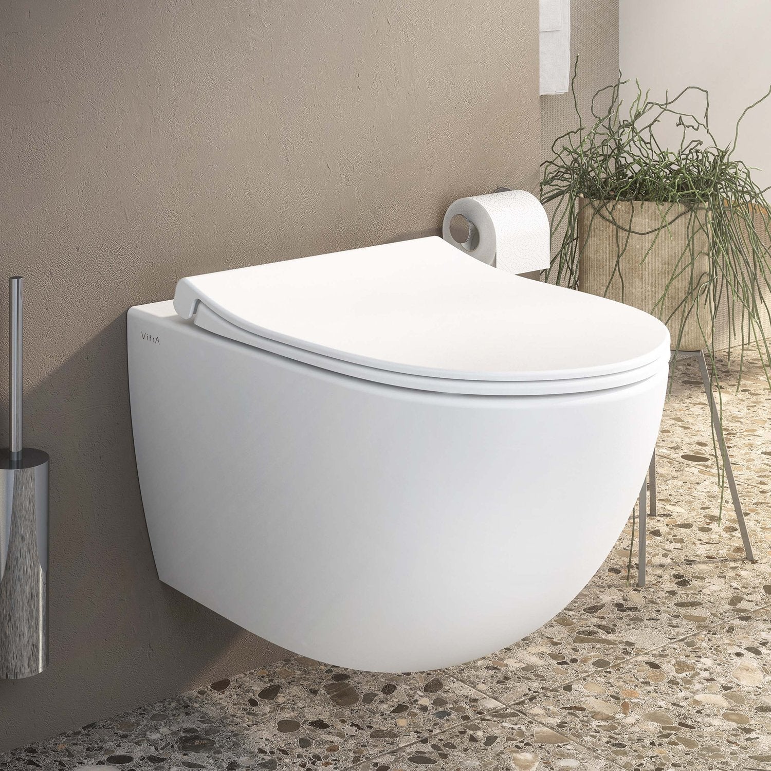 Wc Sospeso Senza Brida Vitra Bianco Opaco "Sento" - Dabicasa