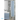 Pensile PortaOggetti "Furore" da 30 cm Azzurro Polvere/Bianco