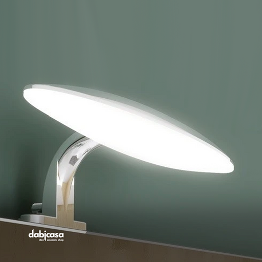 LAMPADA LED IN ABS PER SPECCHIO DA BAGNO FILO,BISELLATO E SU PANNELLO L 20 CM freeshipping - Dabicasa
