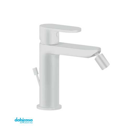 Ponsi "Versilia" Miscelatore Bidet Bianco Opaco C/Scarico Automatico freeshipping - Dabicasa